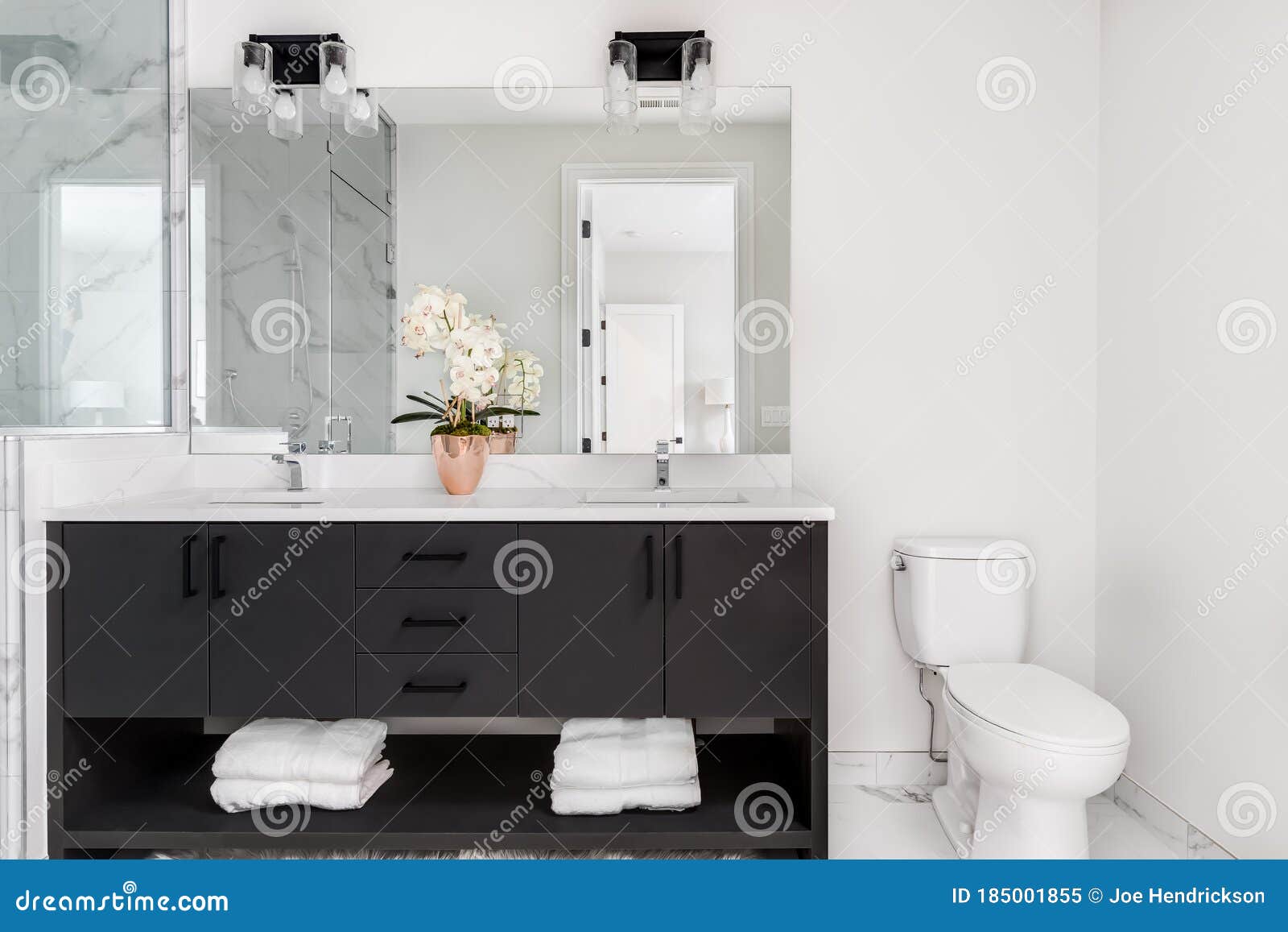 Luxurious Bathroom With Lights Off Stock Image Image Of Architect Luxurious Bathroom With Lights Off Stock Image Image Of Architect