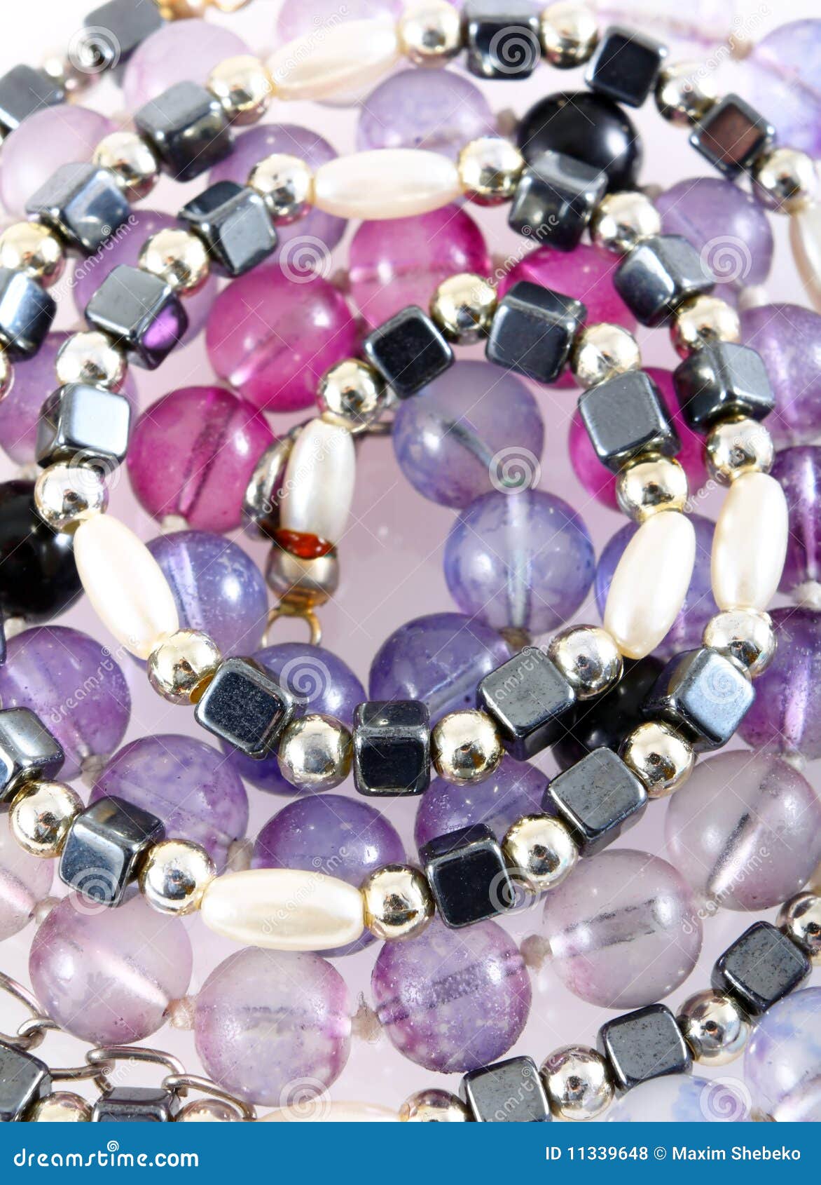 Beautiful beads stock photo. Image of glamour, crystal 11339648