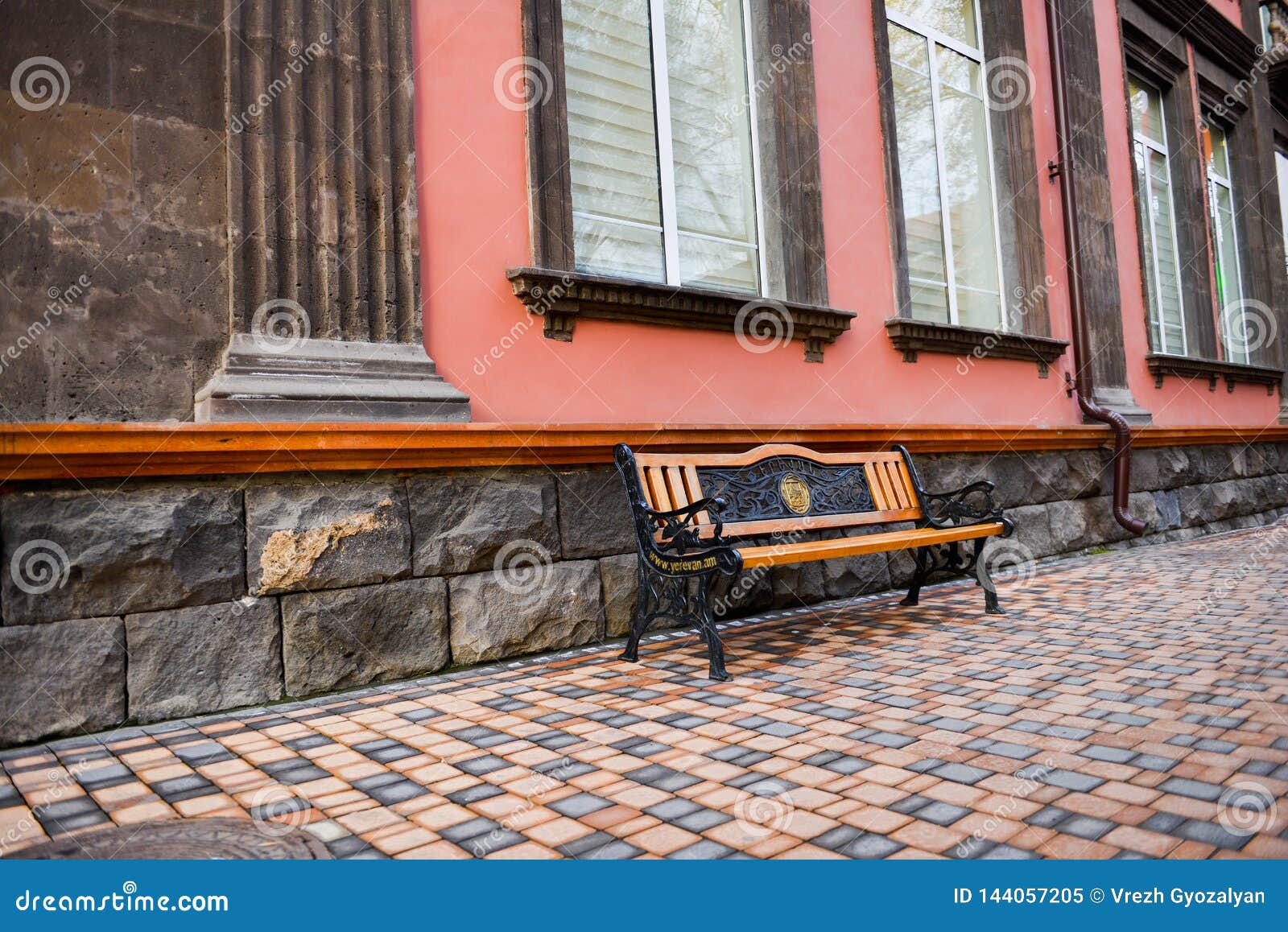 Beautiful Bench in Square,Yerevan Stock Image Image of outdoor, seat
