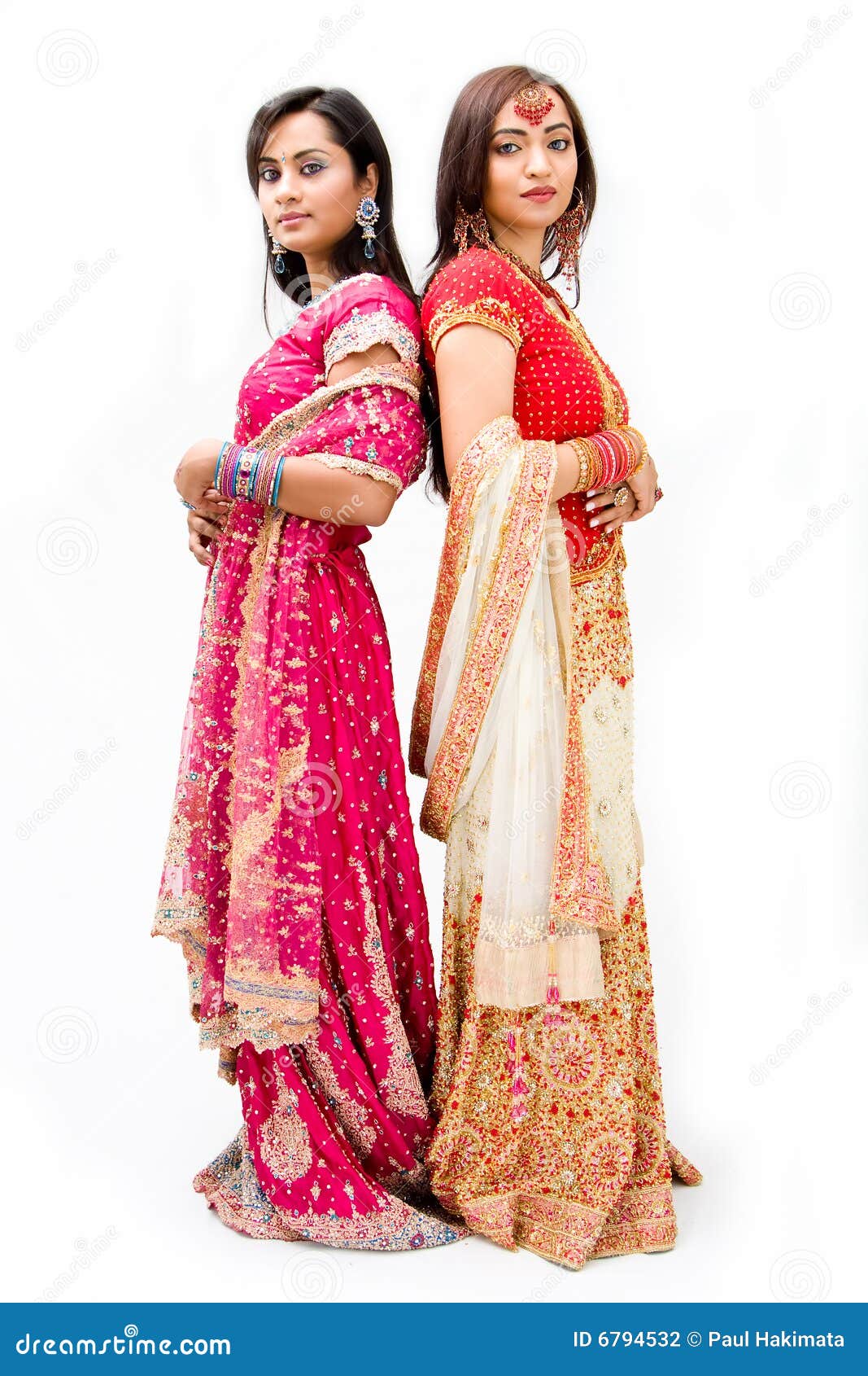 Beautiful Bengali brides stock photo. Image of bengali 6794532