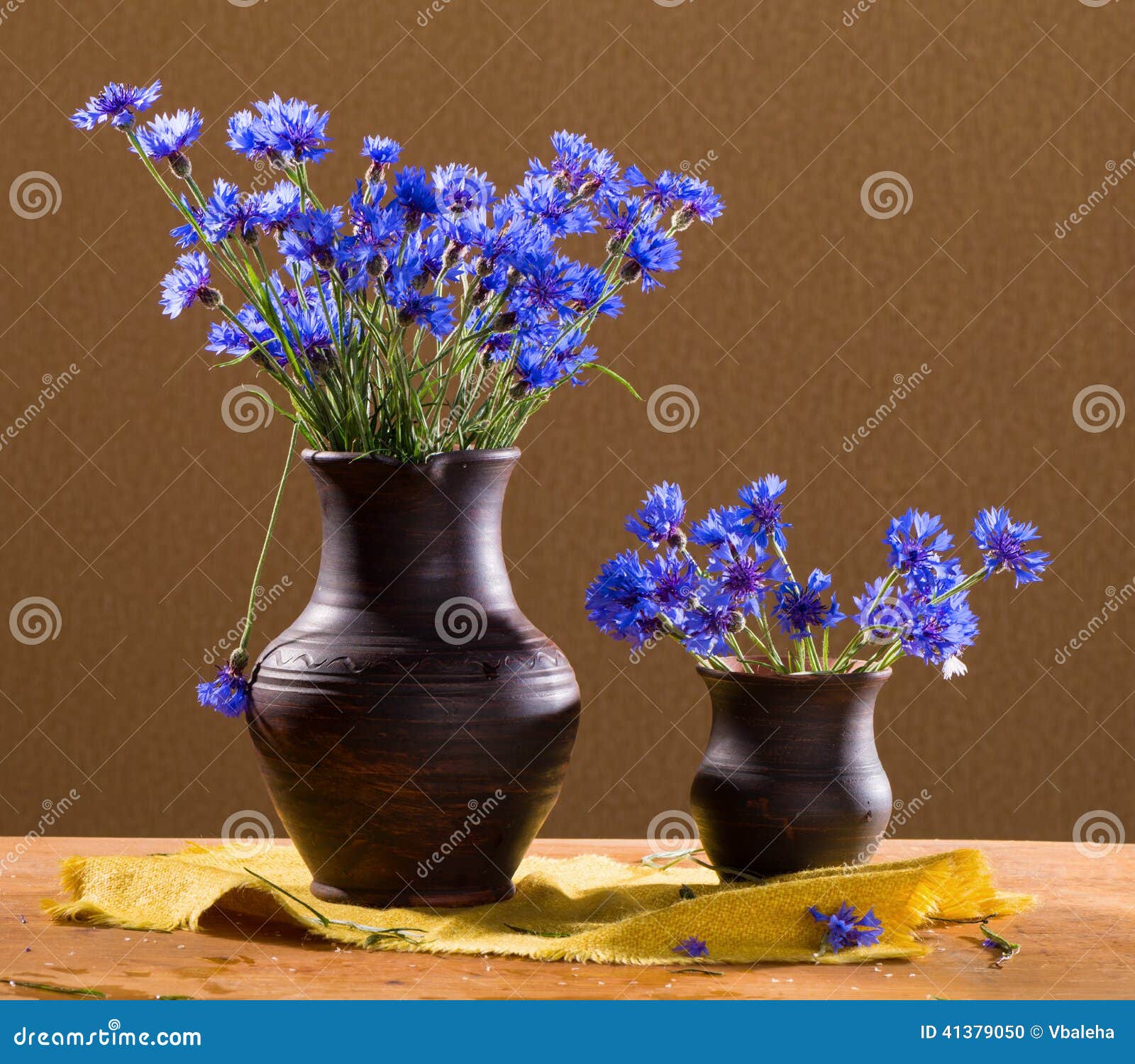 Beautiful blue cornflower stock photo. Image of bouquet 41379050