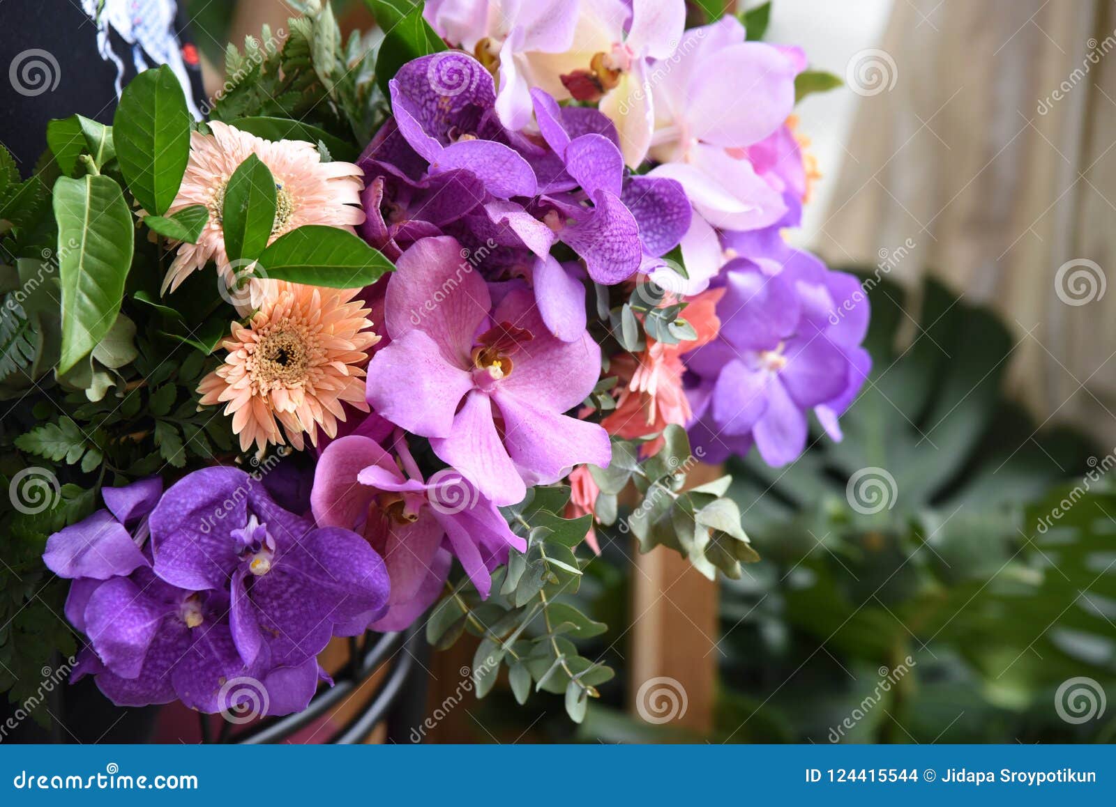 Beautiful bouquet flower stock photo. Image of flower - 124415544