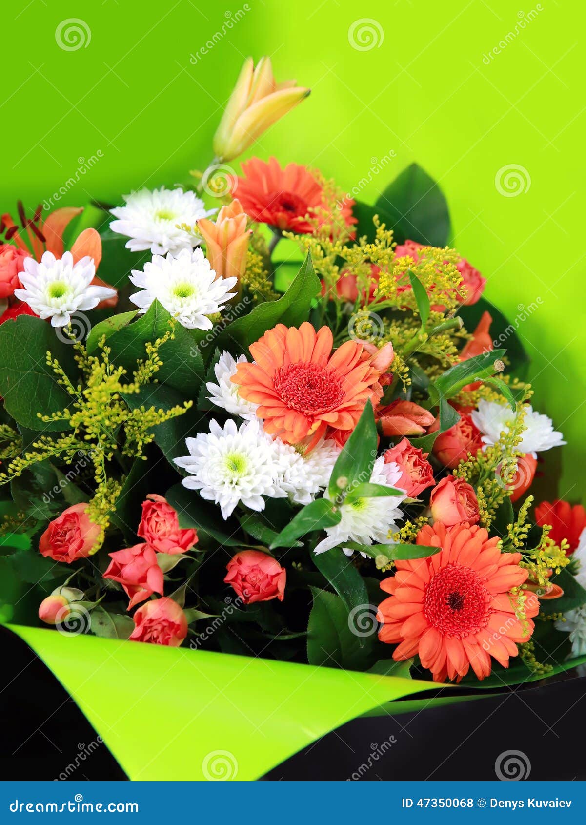 Beautiful Bouquet of Flowers Stock Photo Image of closeup, blossom
