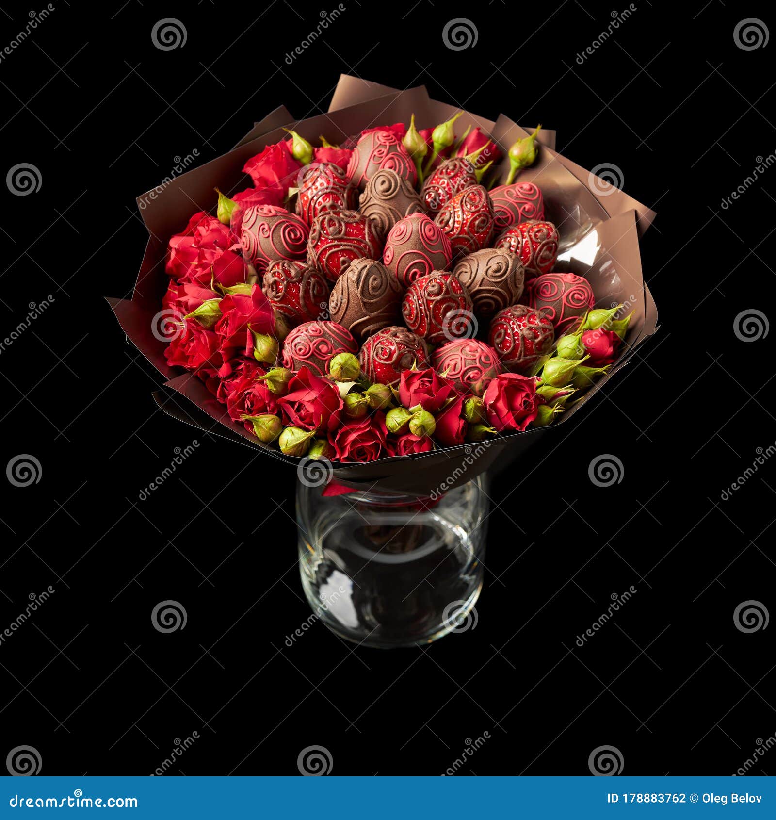 Bouquet de bonbons Stock Photo