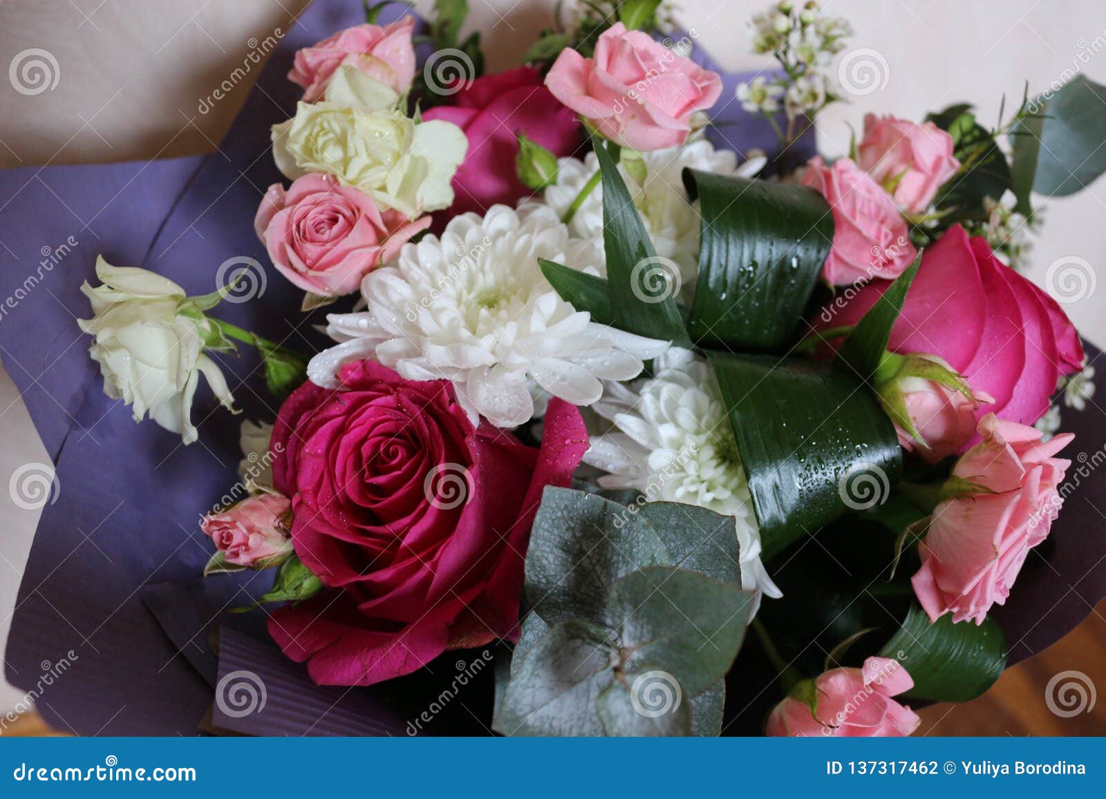 A Beautiful Bouquet of Roses and Other Flowers is a Welcome Gift for ...