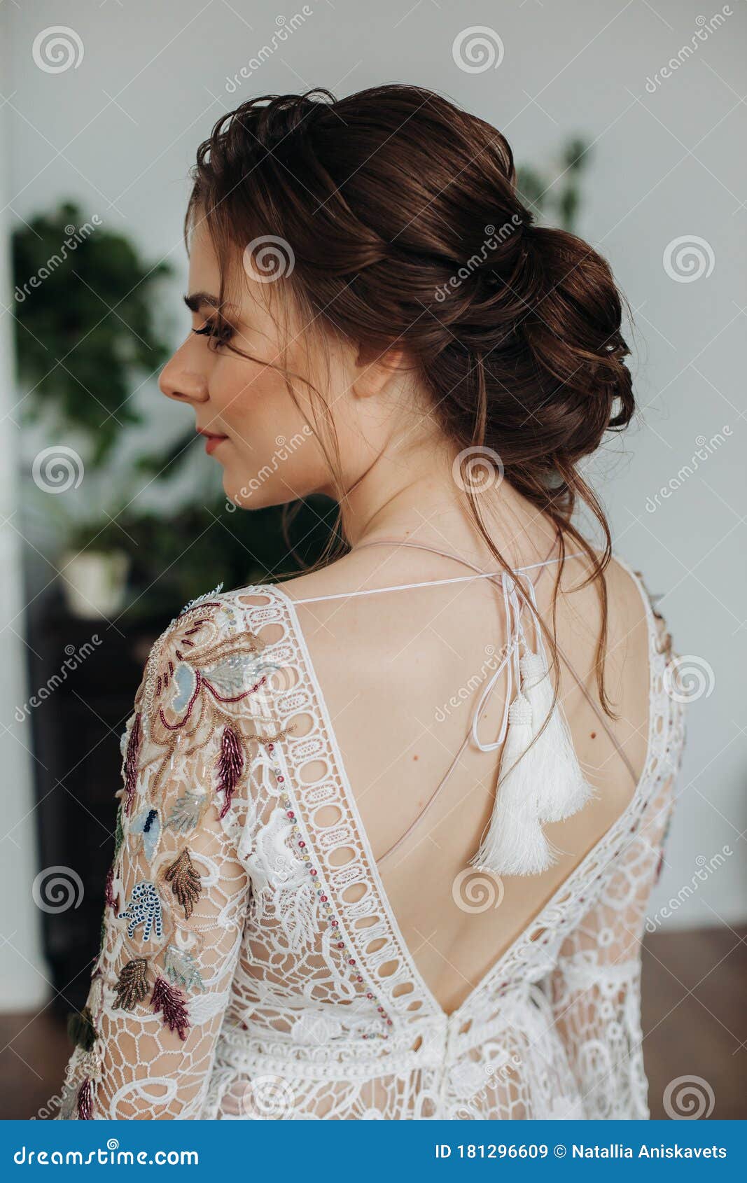 Boho Hairstyle. Bride Bride with Fashionable Stock Image - Image of makeup, hairstyle: 181296609 Boho Hairstyle. Bride Bride with Fashionable Stock Image - Image of makeup, hairstyle: 181296609