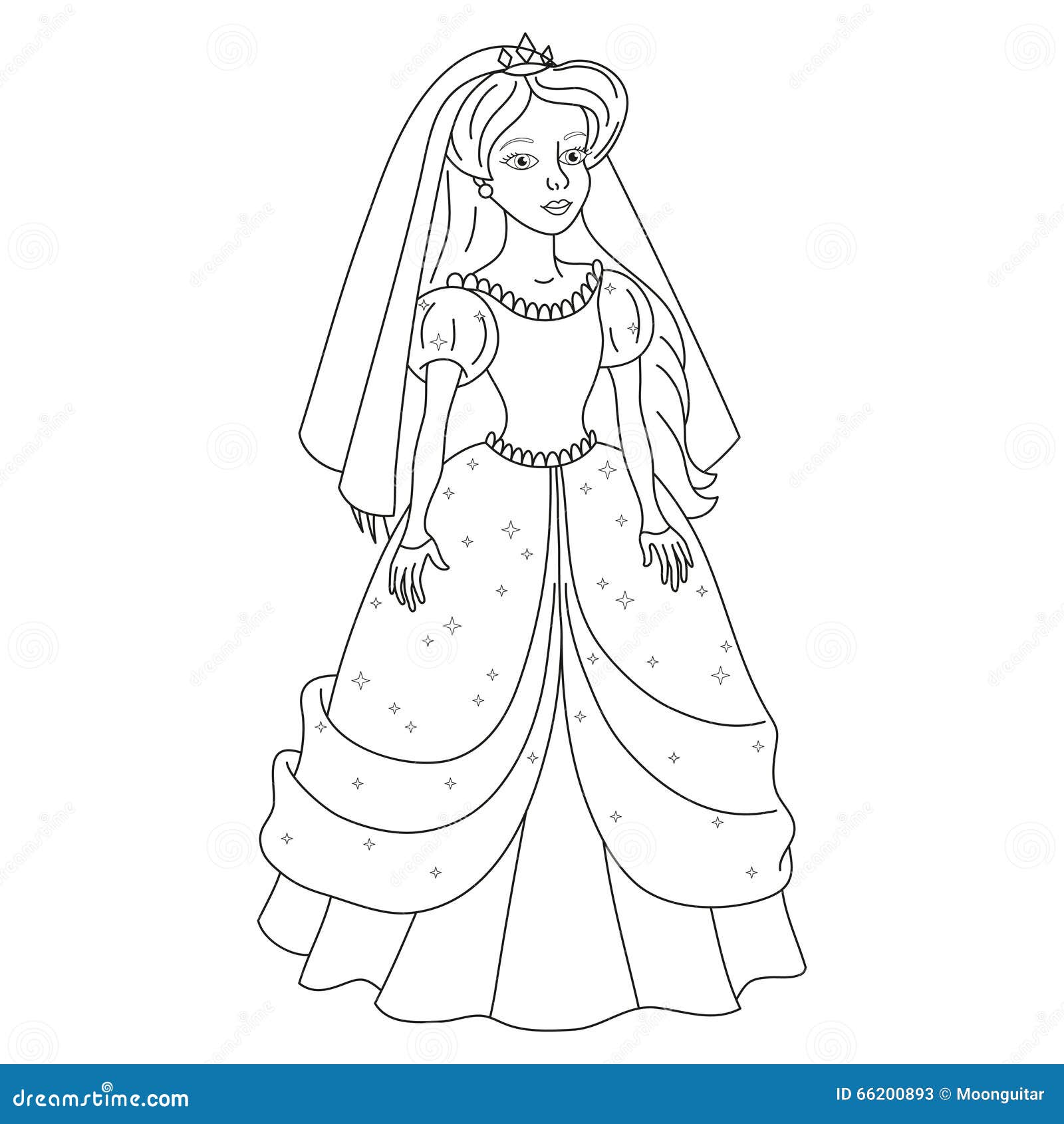 Indy Dress Coloring Page – Little Lizard King