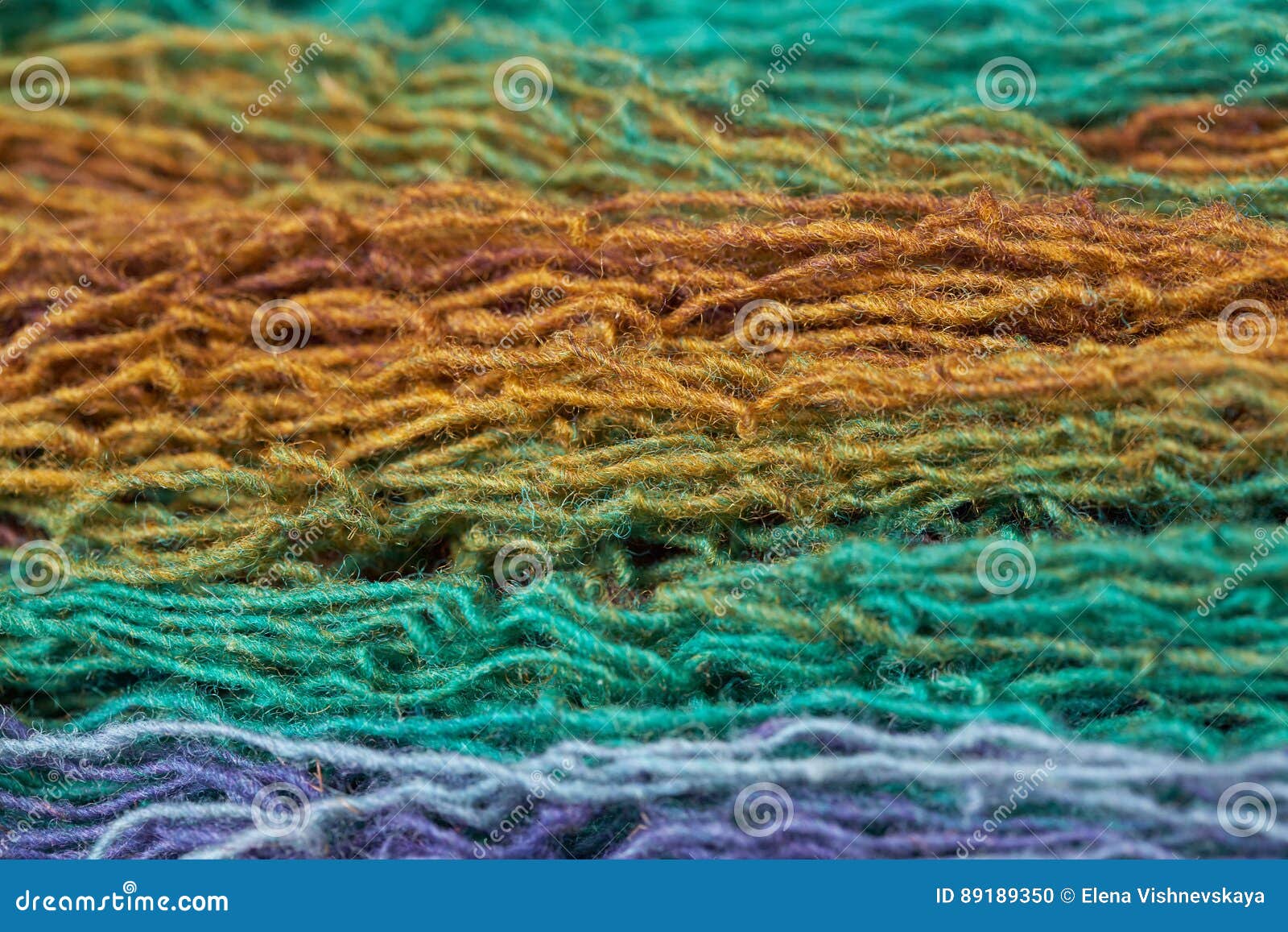 Beautiful bright yarn stock photo. Image of texture, dyeing 89189350