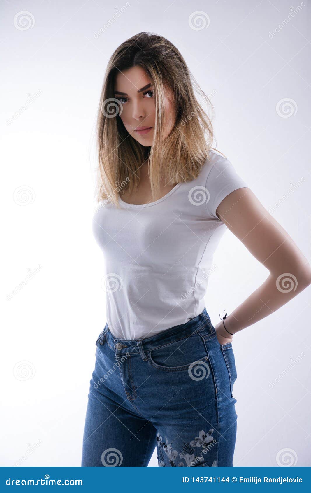 White girl big ass