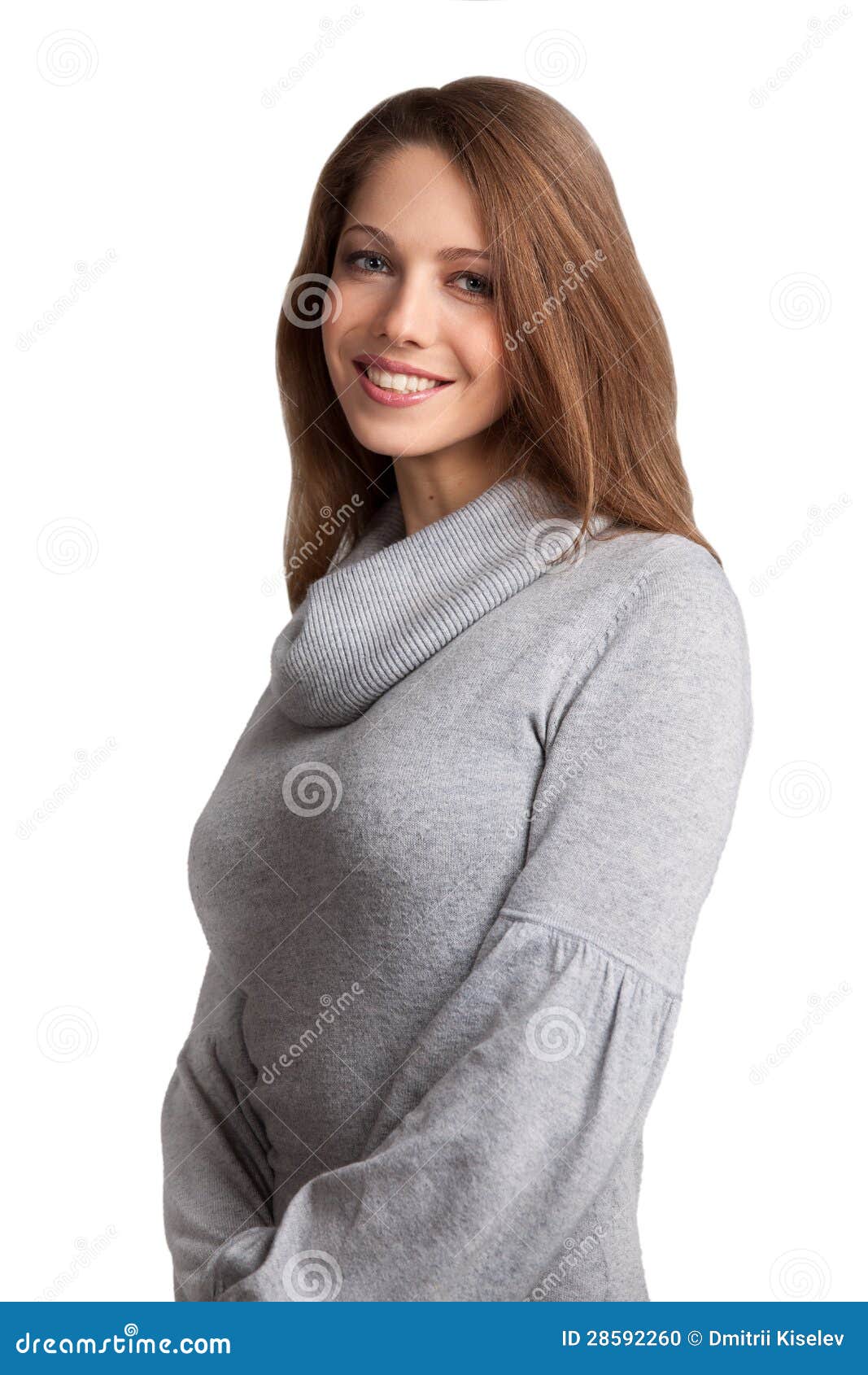 Beautiful in a Wool Sweater Stock Photo Image of