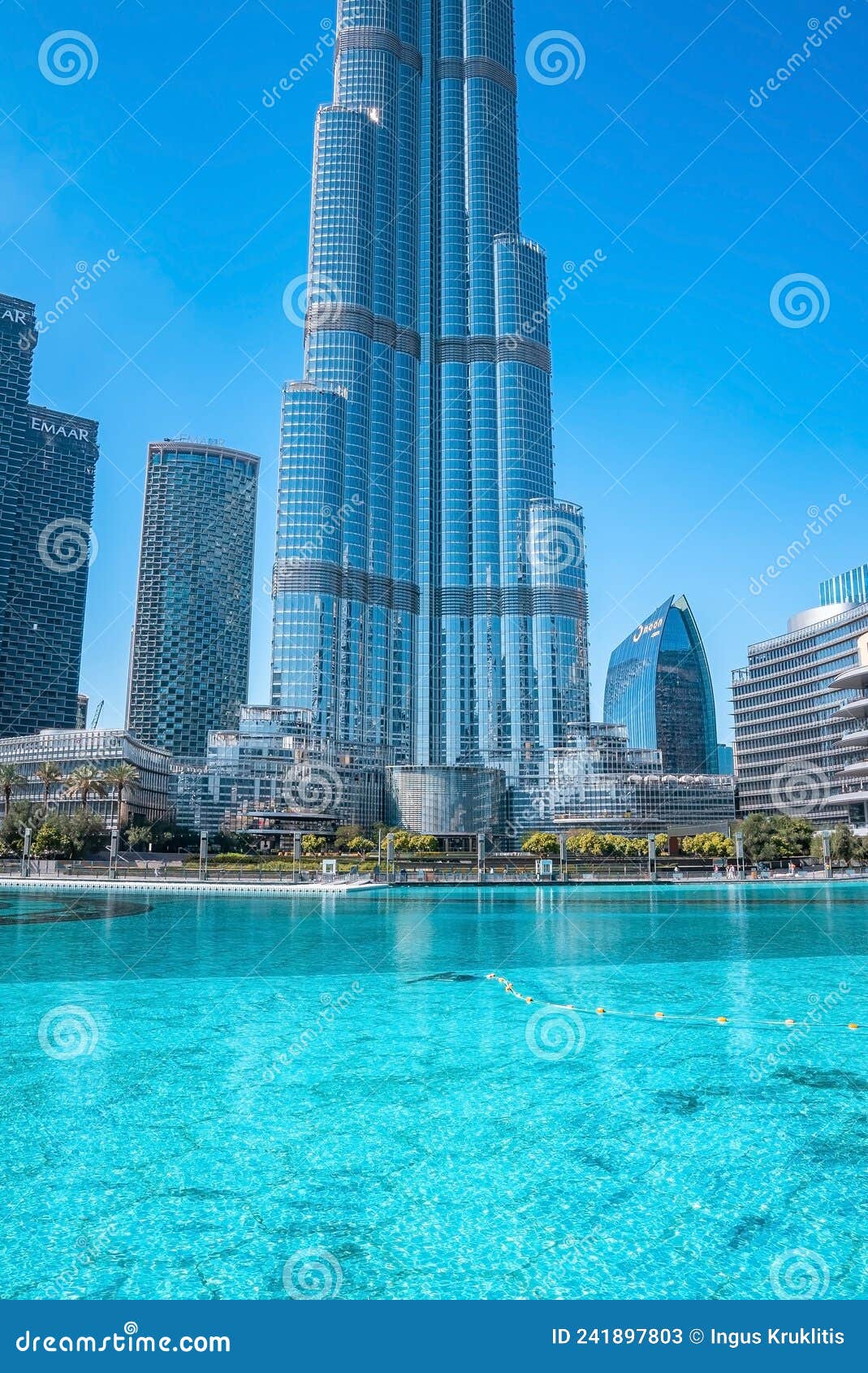 Beautiful Burj Khalifa Tallest Building In Dubai UAE Stock Photography beautiful-burj-khalifa-tallest-building-in-dubai-uae-stock-photography