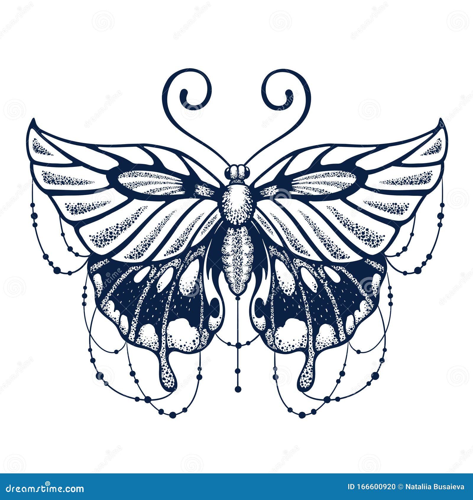 100 tattoos of butterflies and moths  by tattolover  Medium