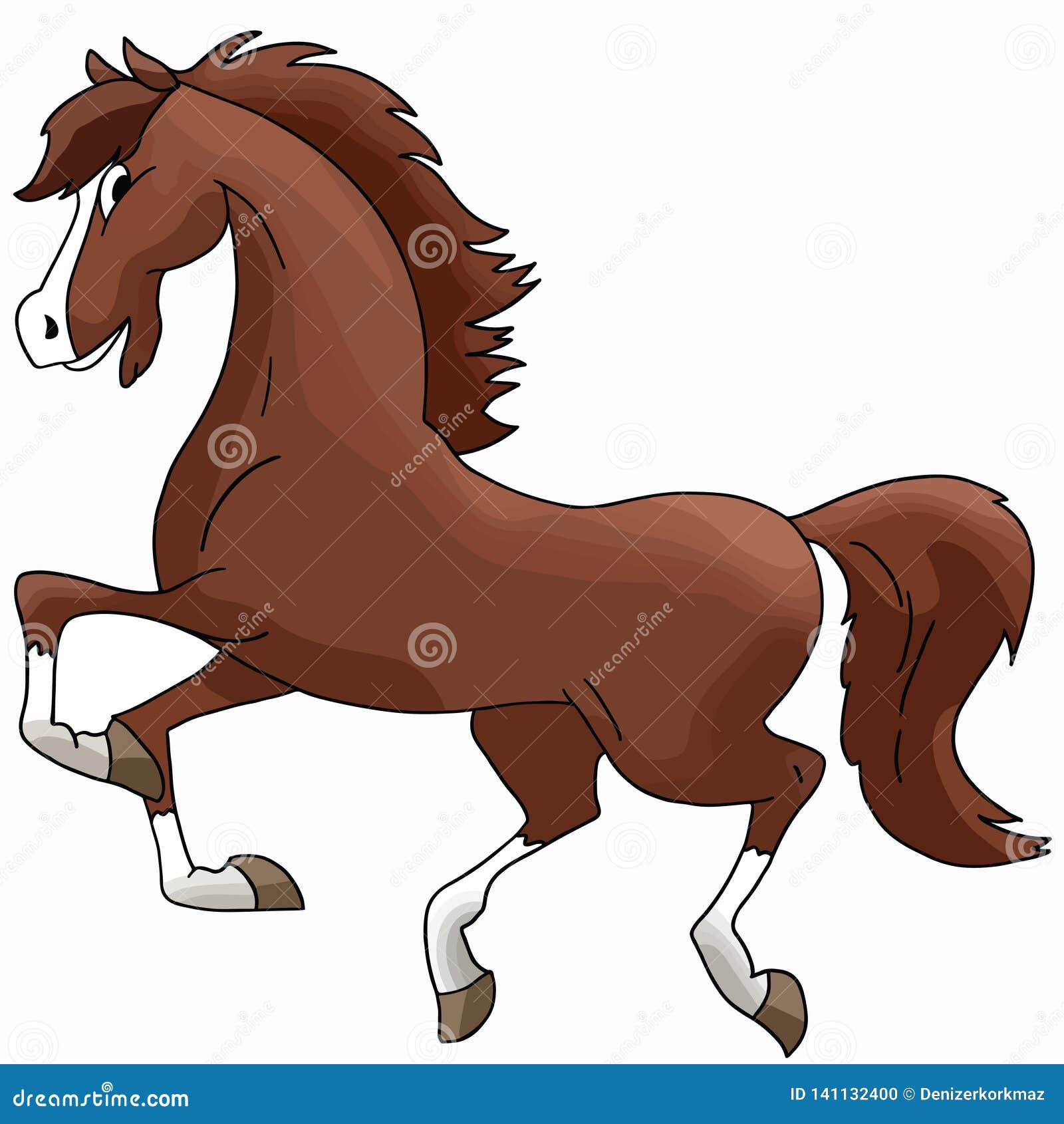 Brown Horse Stock Illustrations 10,848 Brown Horse Stock