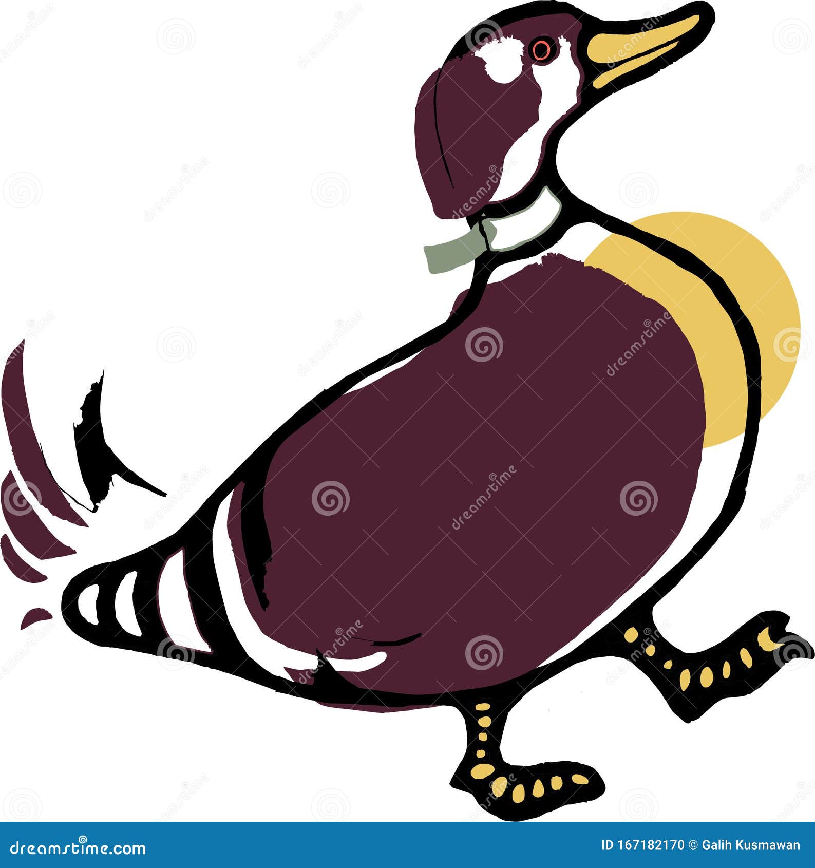 Beautiful Cartoon Illustration of Cute Purple Duck with Separated Colour in White and Clear Stock Illustration - Illustration of colours, clear: 167182170 Beautiful Cartoon Illustration of Cute Purple Duck with Separated Colour in White and Clear Stock Illustration - Illustration of colours, clear: 167182170