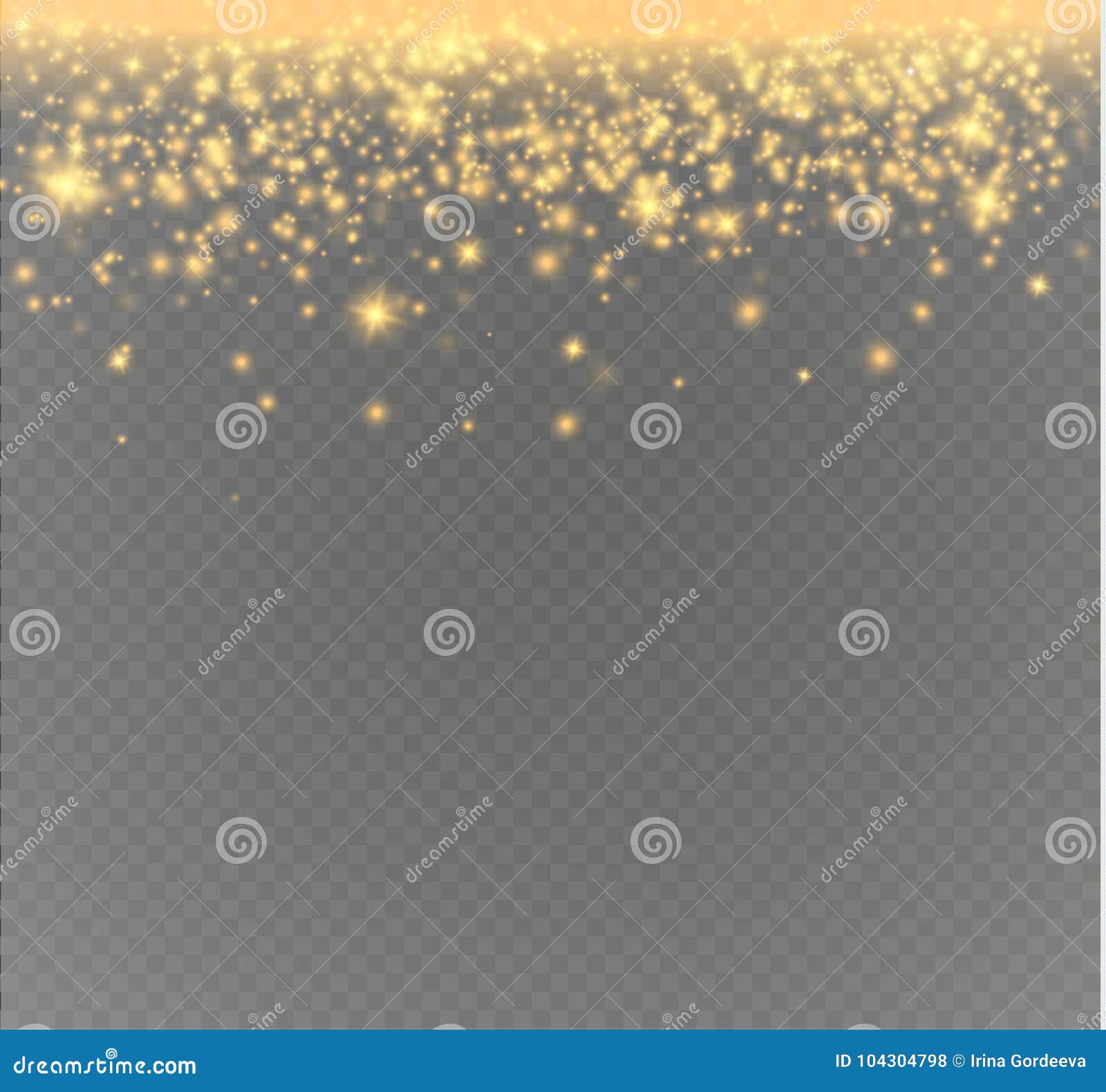 A Beautiful Chain Of Golden Color String Beads Are Realistic