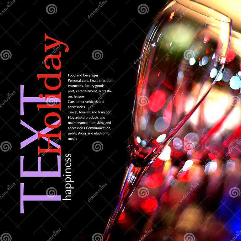 Beautiful Champagne Glasses Stock Image Image of sophistication