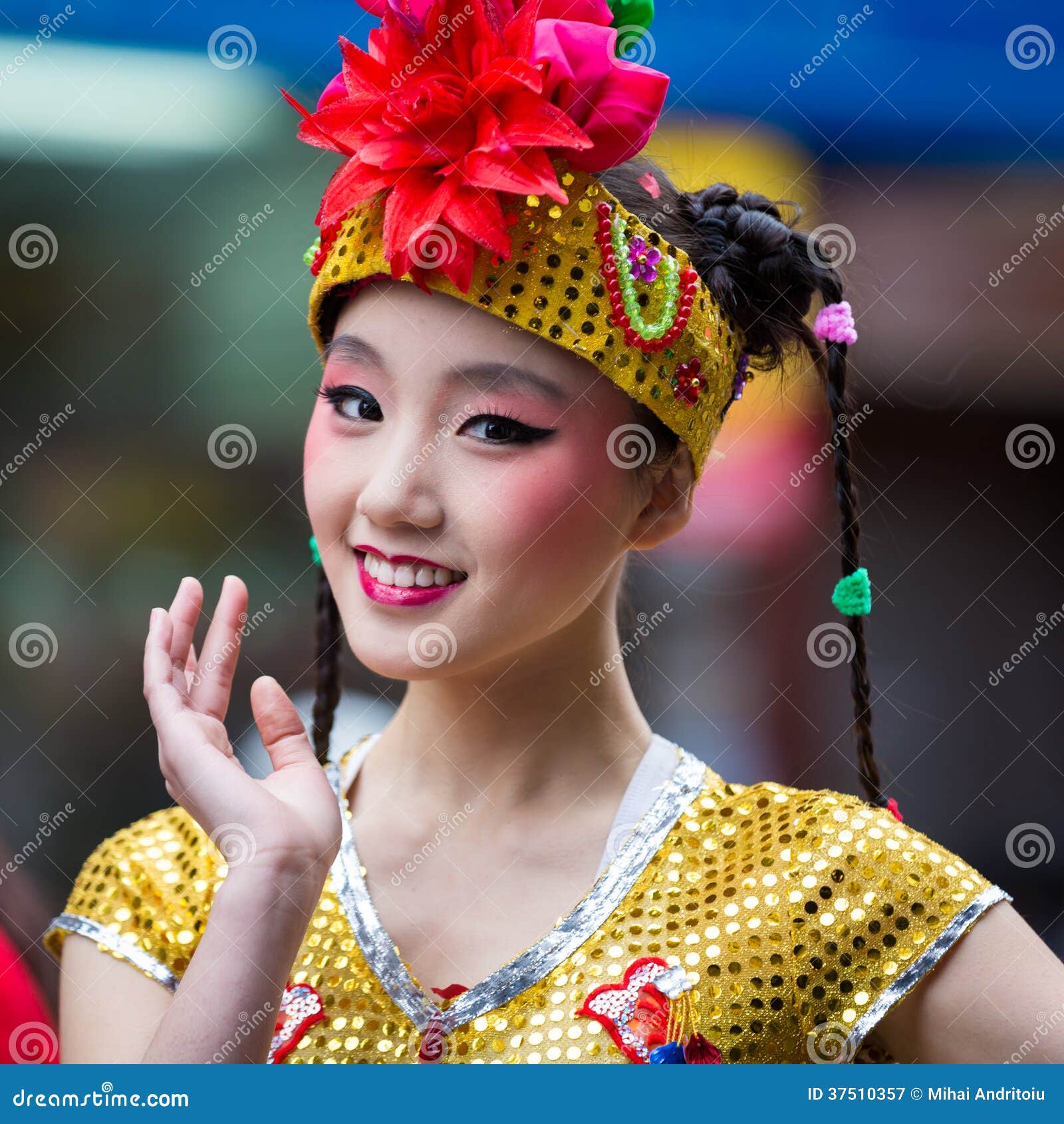 Beautiful Chinese Girl Editorial Photography Image Of Traditional