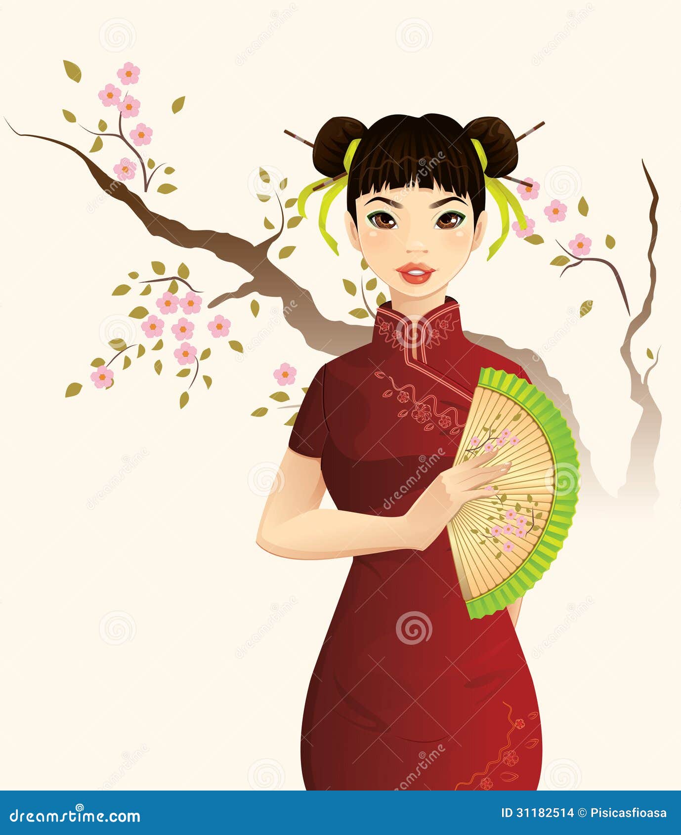 Beautiful Chinese Girl Stock Images - Image: 31182514