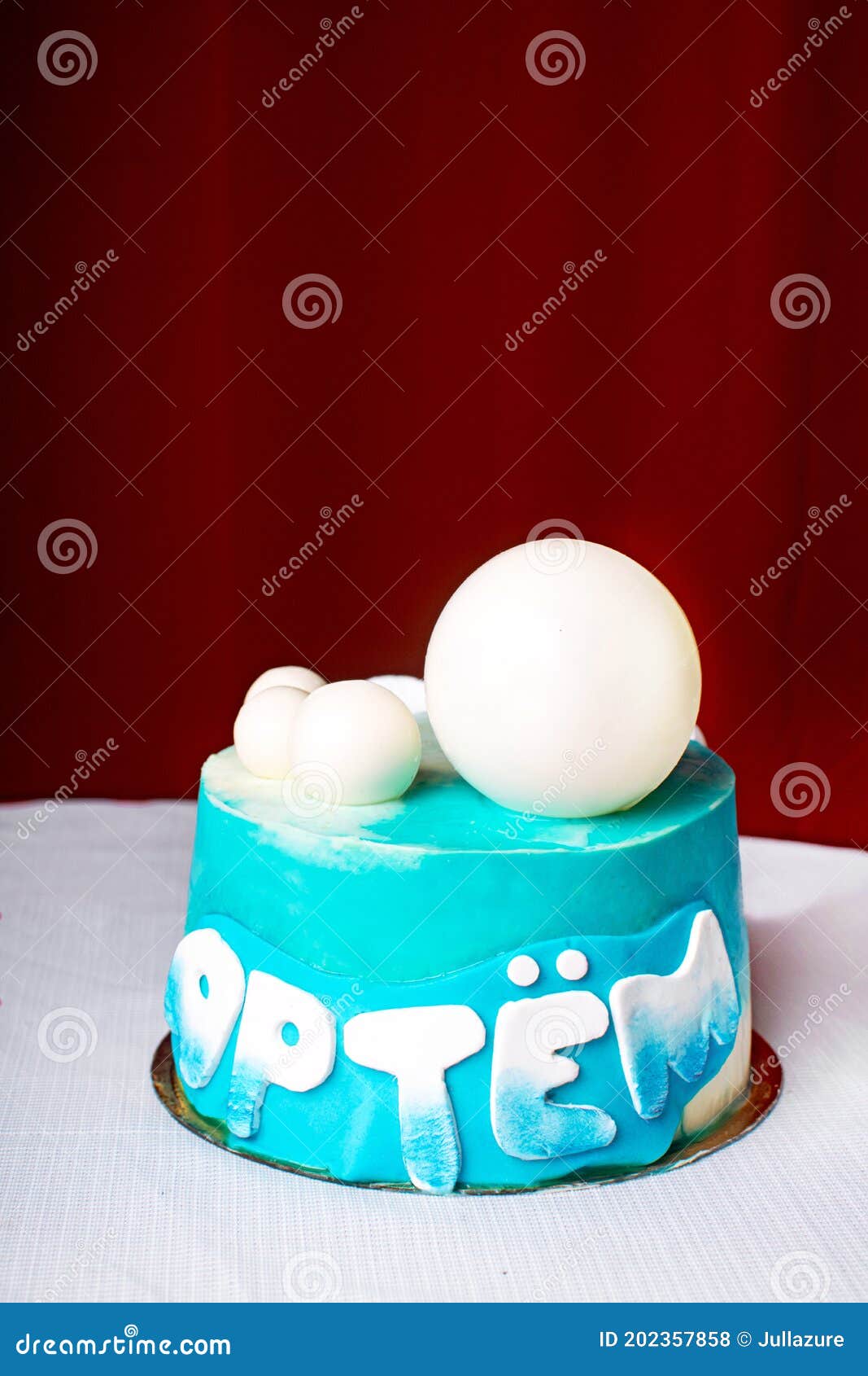 Beautiful Christening Cake for Baby Boy. Cake with Mastic and Angel Wings  Stock Photo - Image of greeting, child: 202357858