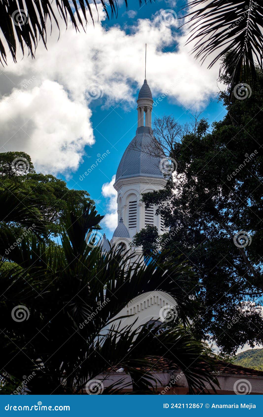 beautiful church of saint joseph at la union in the region of valle del cauca in colombia