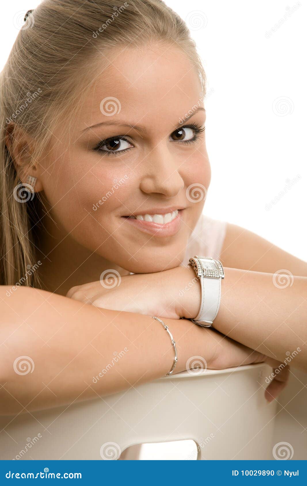 Beautiful college girl stock photo. Image of eyes, fresh - 10029890