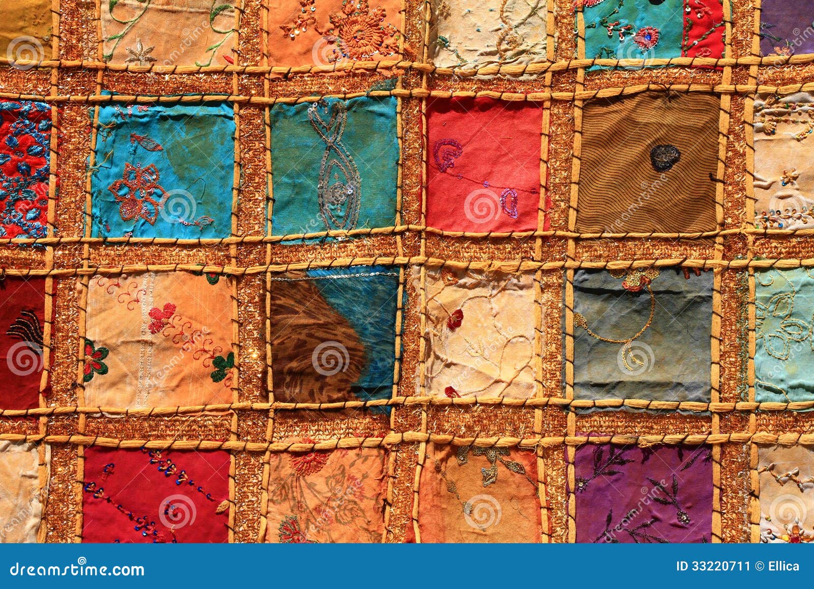 Beautiful colorful fabric stock image. Image of fabric - 33220711