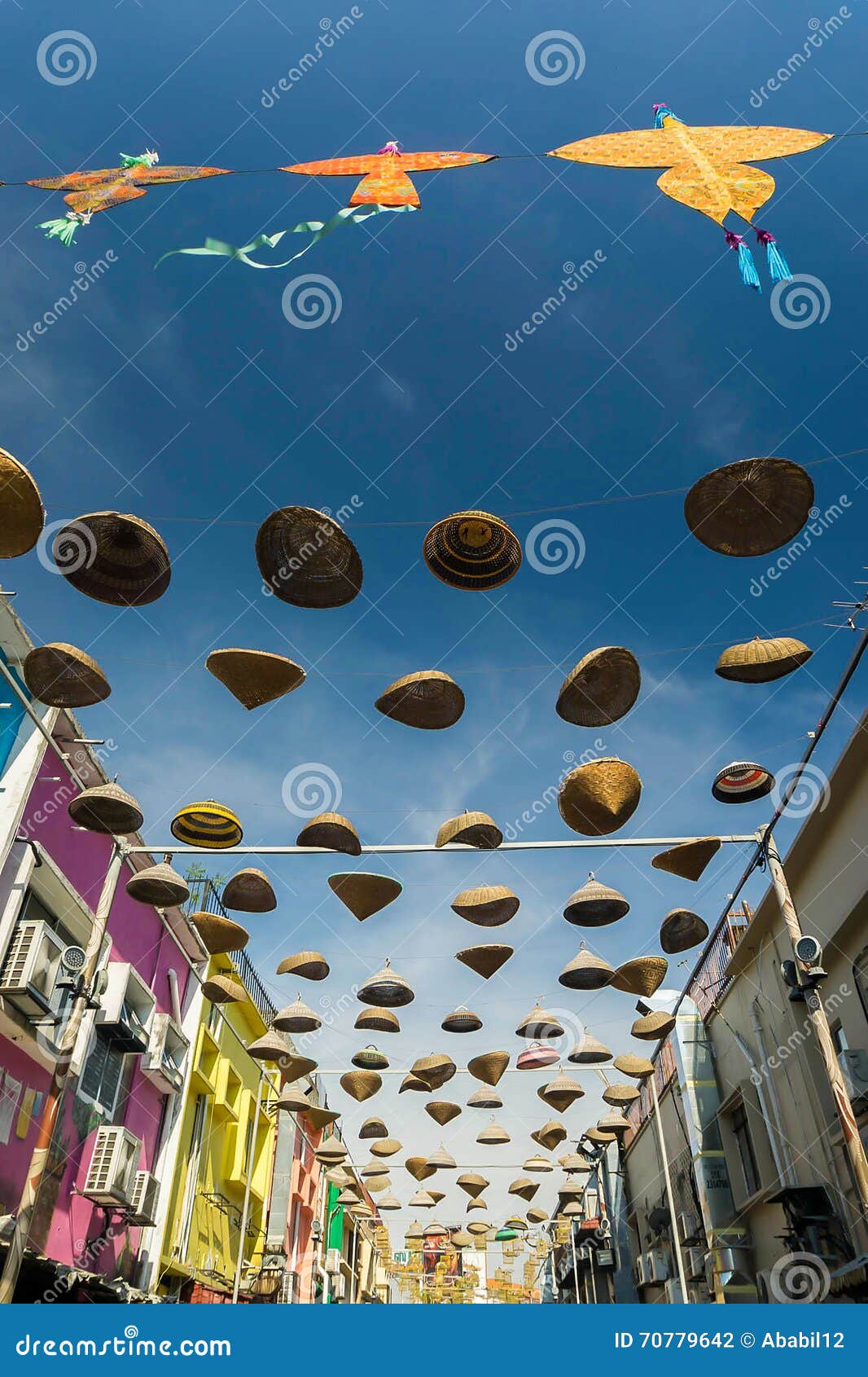 The Beautiful And Colorful Kites And Tudung Saji Hanged The Middle Of The Buildings Editorial Photography Image Of Middle Colors The Beautiful And Colorful Kites And Tudung Saji Hanged The Middle Of The Buildings Editorial Photography Image Of Middle Colors