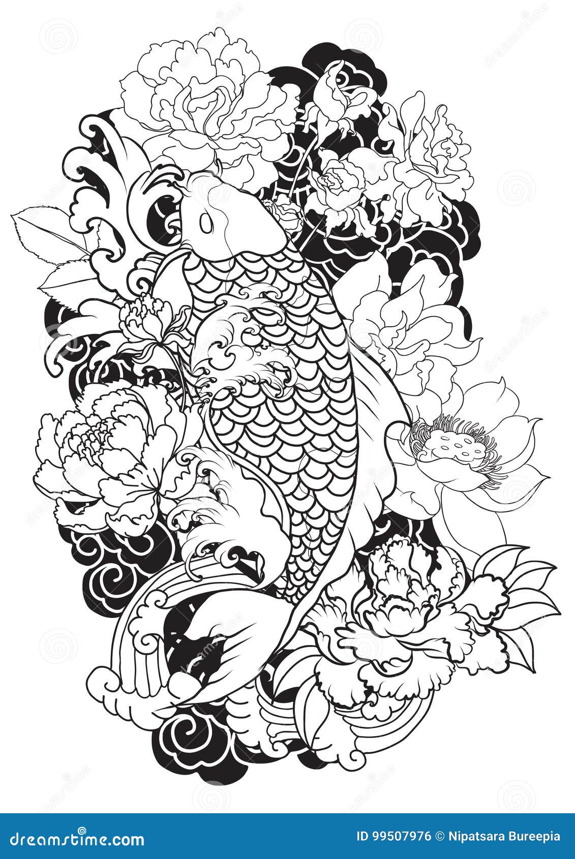 125 Koi Fish Tattoos With Meaning Ranked By Popularity