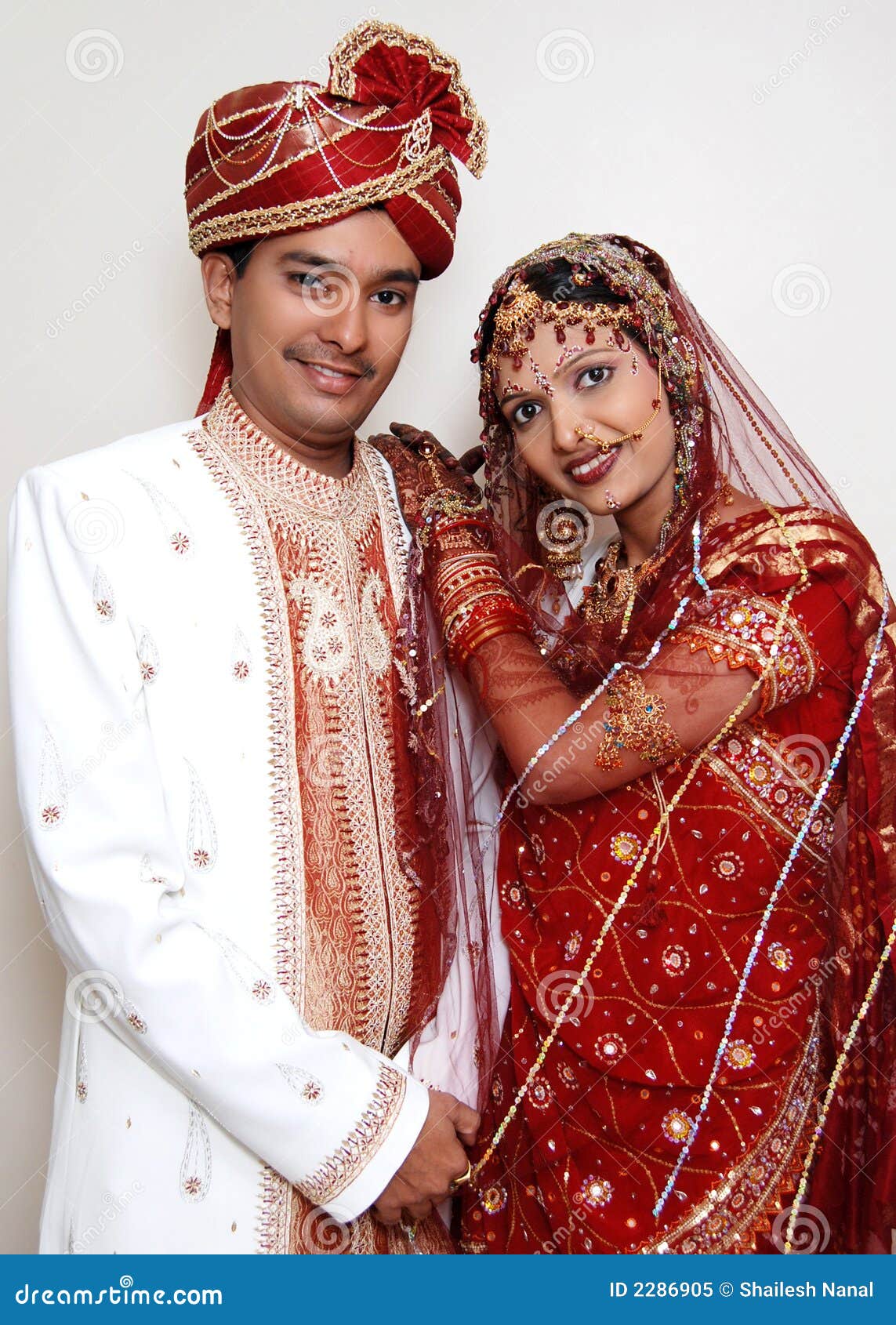 Beautiful Couple stock image. Image of reception, saree - 2286905