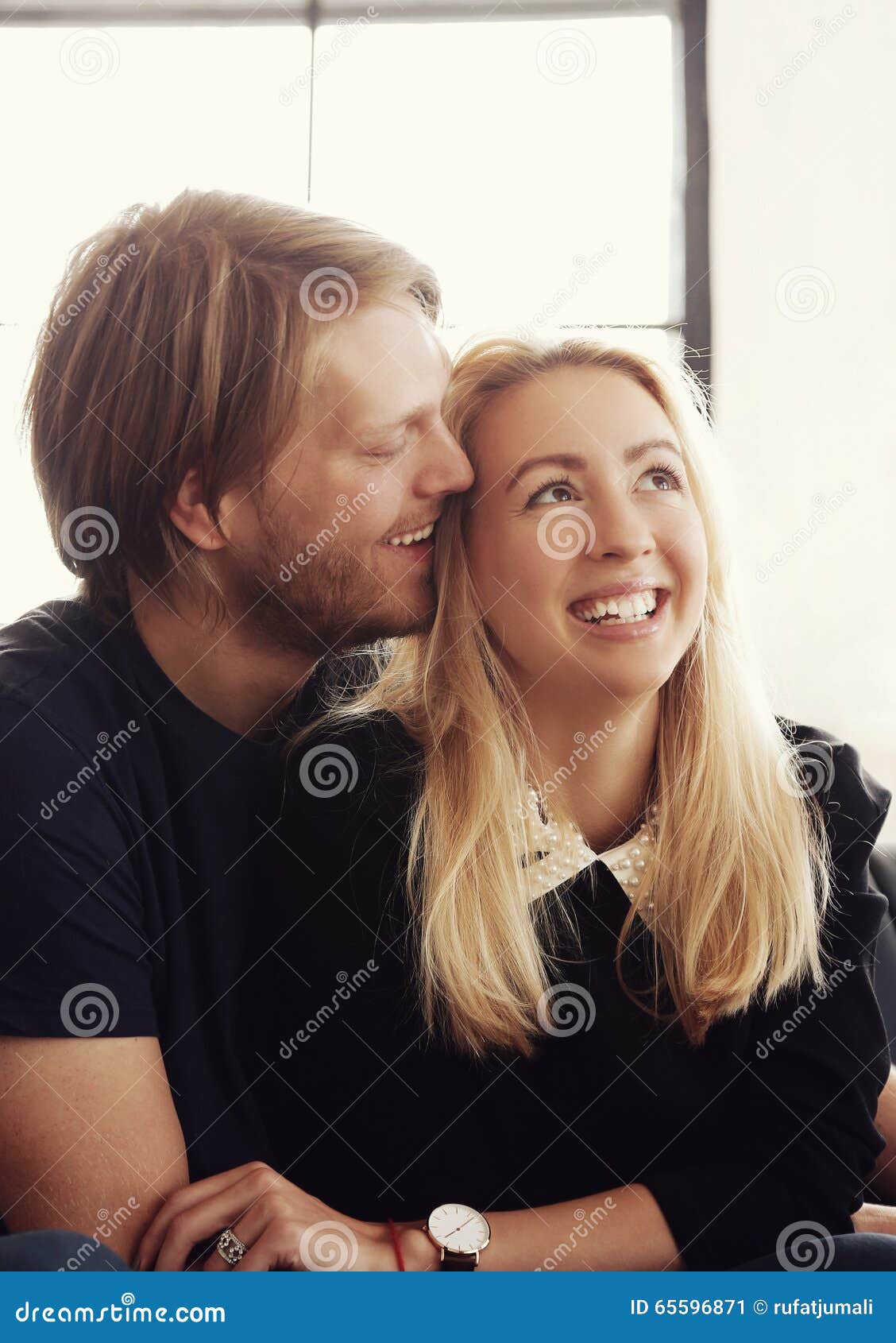 Beautiful Couple Stock Image Image Of Passion Blonde 65596871