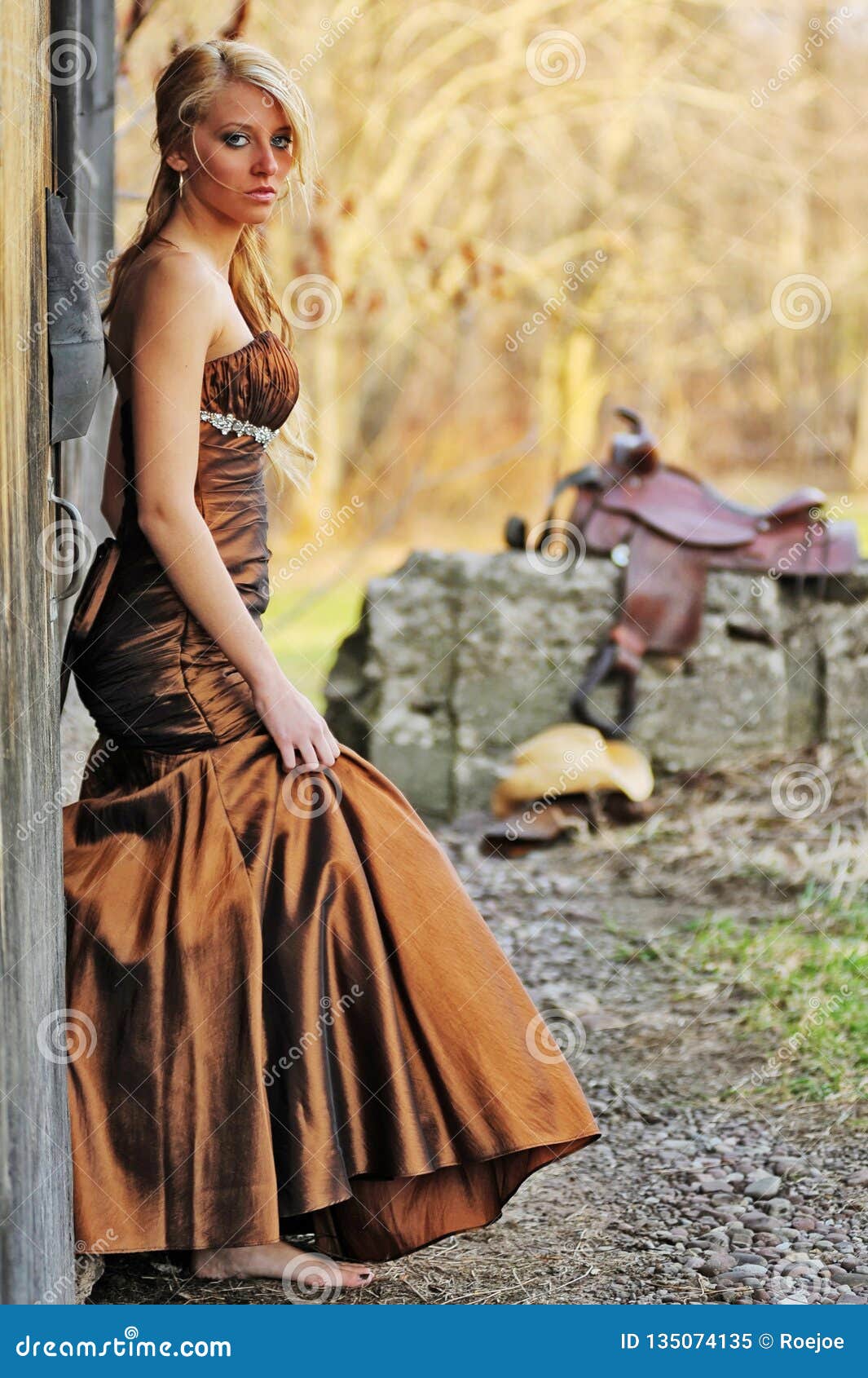 formal dress with cowboy boots