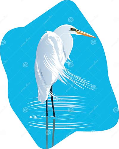 Beautiful Crane stock vector. Illustration of feet, crane - 3296642