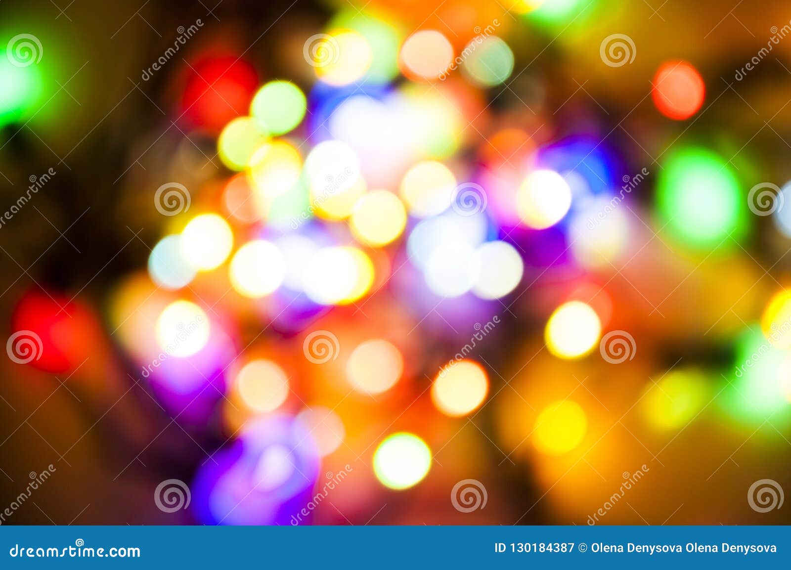 Beautiful Cristmas Colorful Bokeh Background. Put on Your Text Here ...