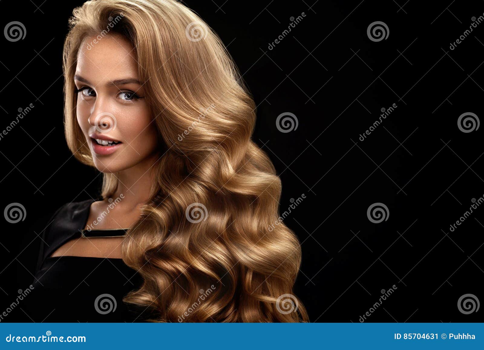 Beautiful Curly Hair. Female Beauty Model with Volume Hair Stock Image - Image of care, female: 85704631 Beautiful Curly Hair. Female Beauty Model with Volume Hair Stock Image - Image of care, female: 85704631