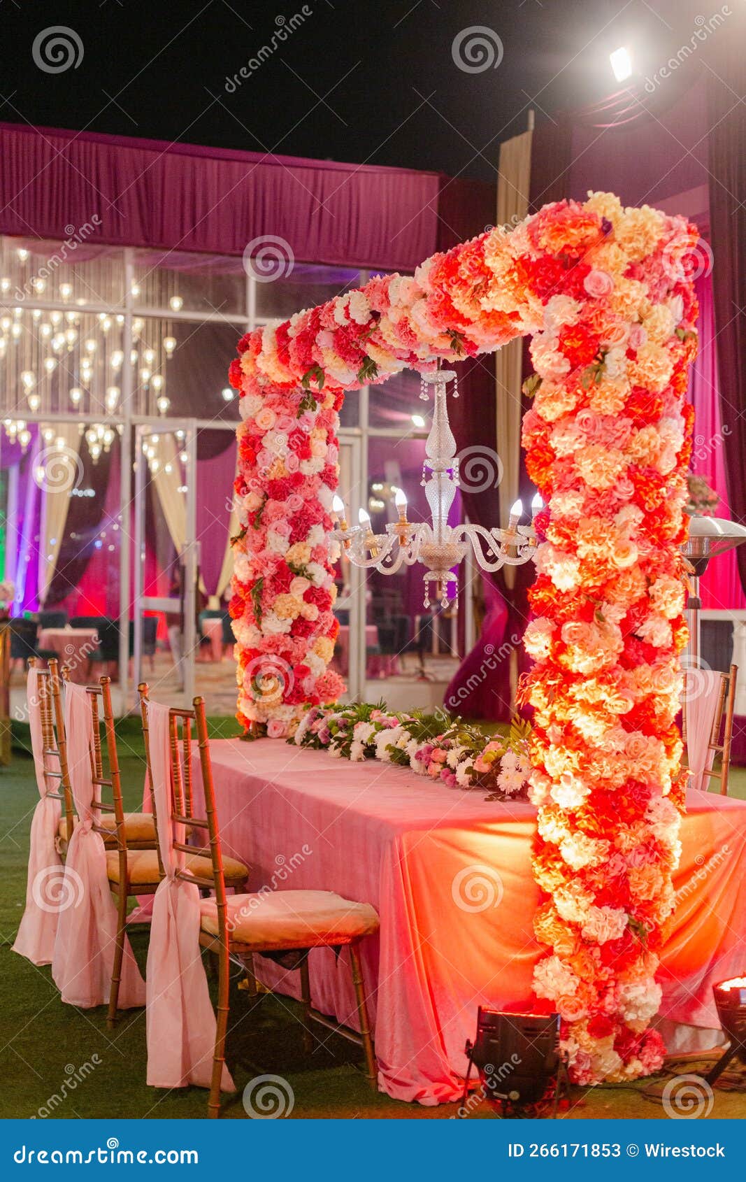 The Beautiful Decorations Cultural Program Stock Image Image of