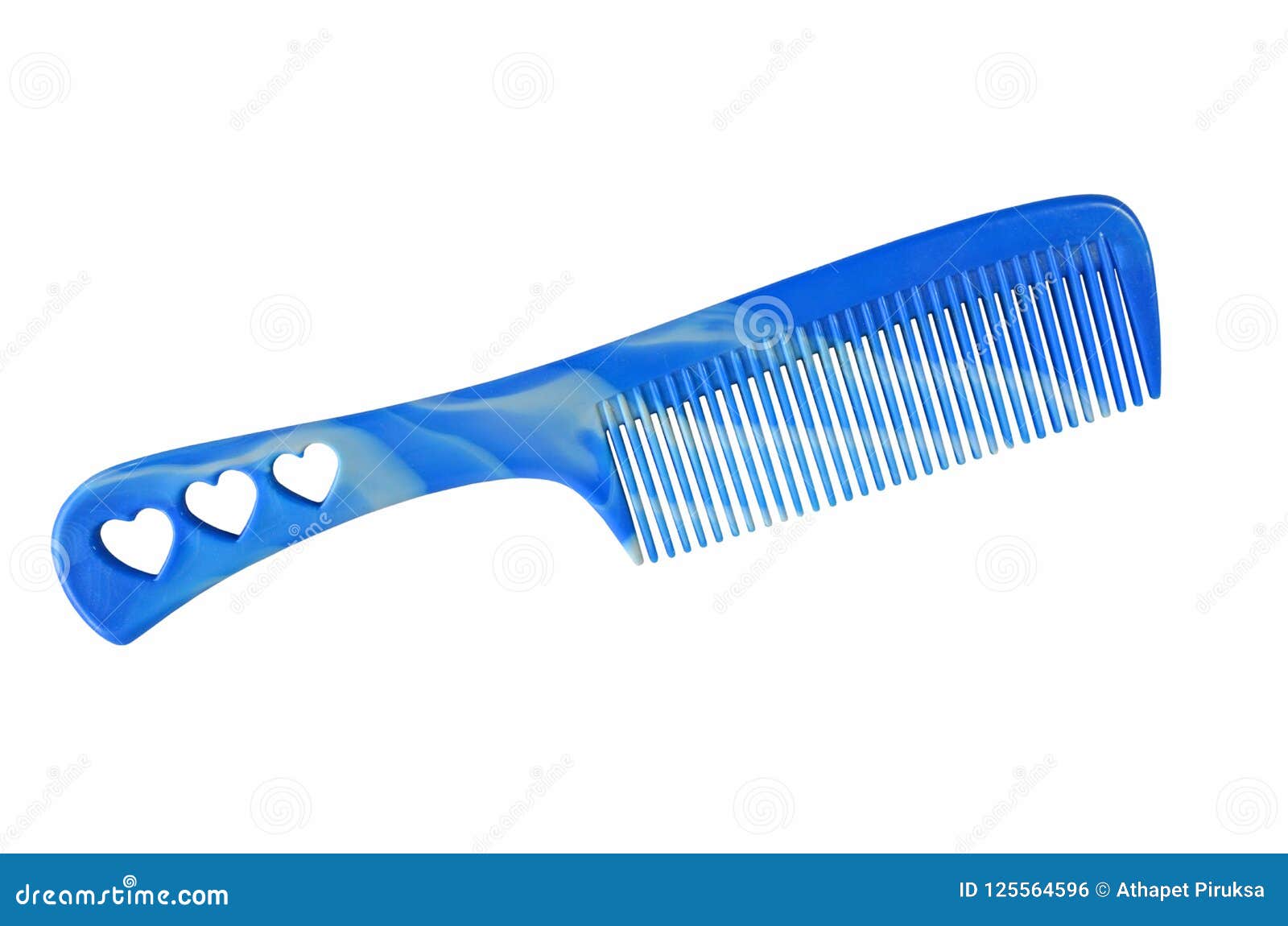 Thick Blue Comb - wide 3