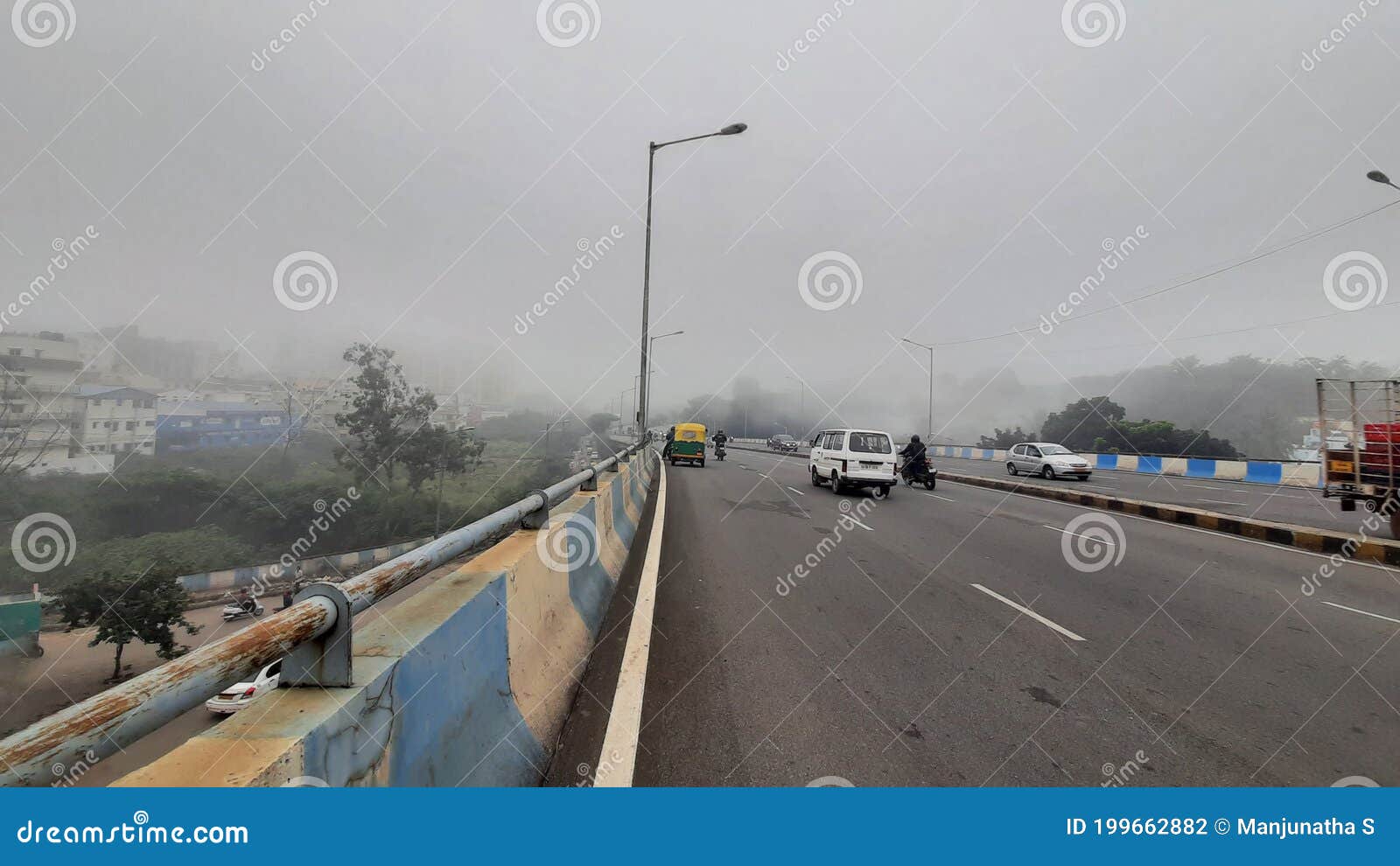 Beautiful Early Morning Fog or Mist View of Summanahalli Bridge Outer Ring  Road Editorial Photo - Image of architecture, outdoor: 199662856