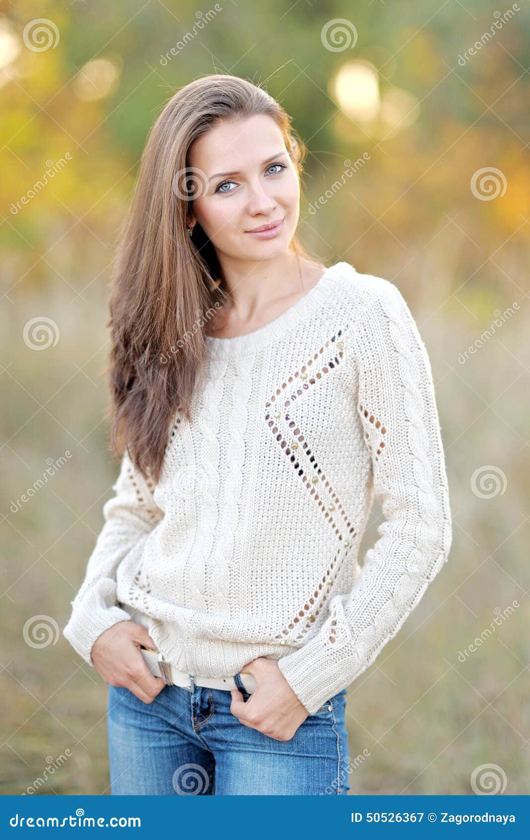 Beautiful Elegant Brunette Girl Stock Image Image Of Brunette Jacket 50526367 