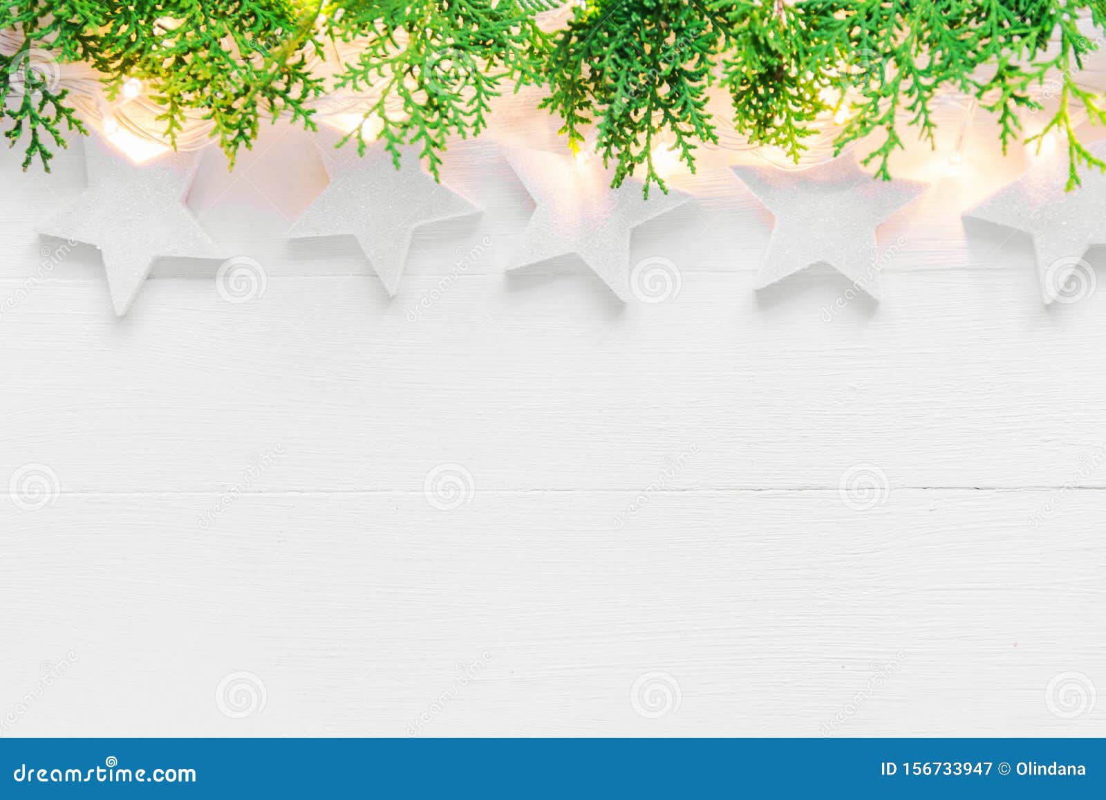 Beautiful Elegant Christmas New Year  Stars Sparkling  Golden Lights Garland on Wood Stock Image - Image of background, christmas:  156733947