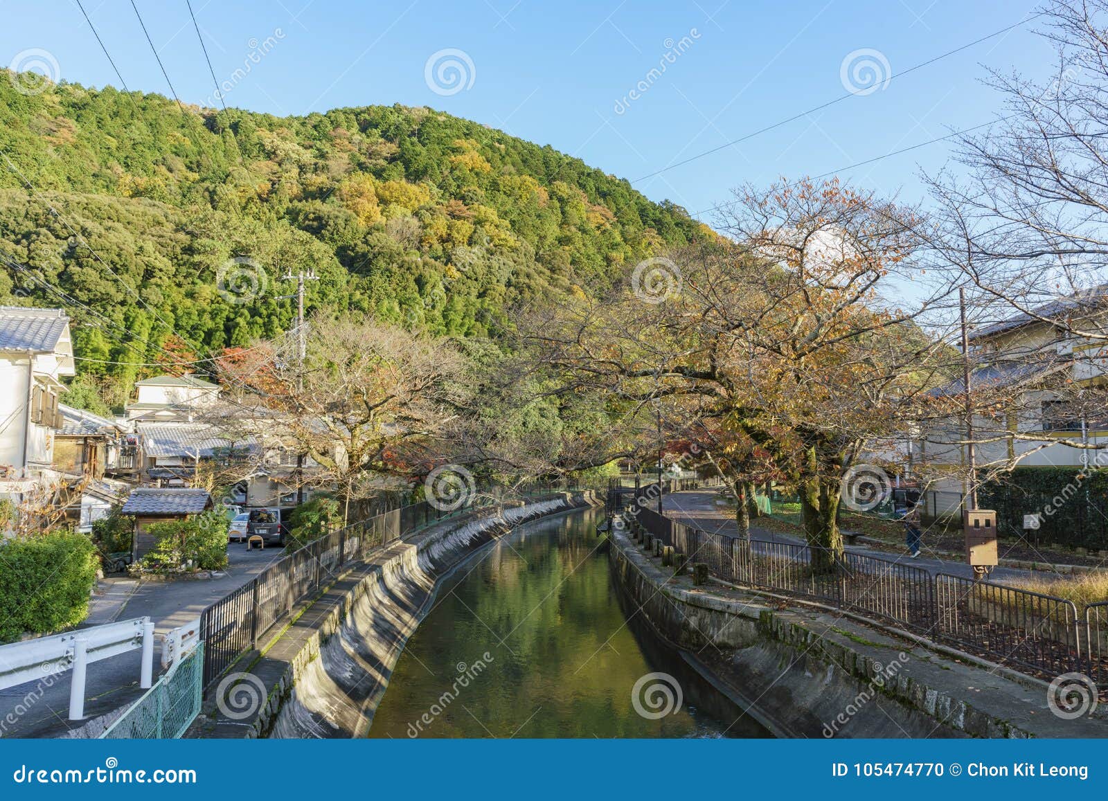 Beautiful Fall Color and Bishamondo Stock Photo - Image of japan, fall ...