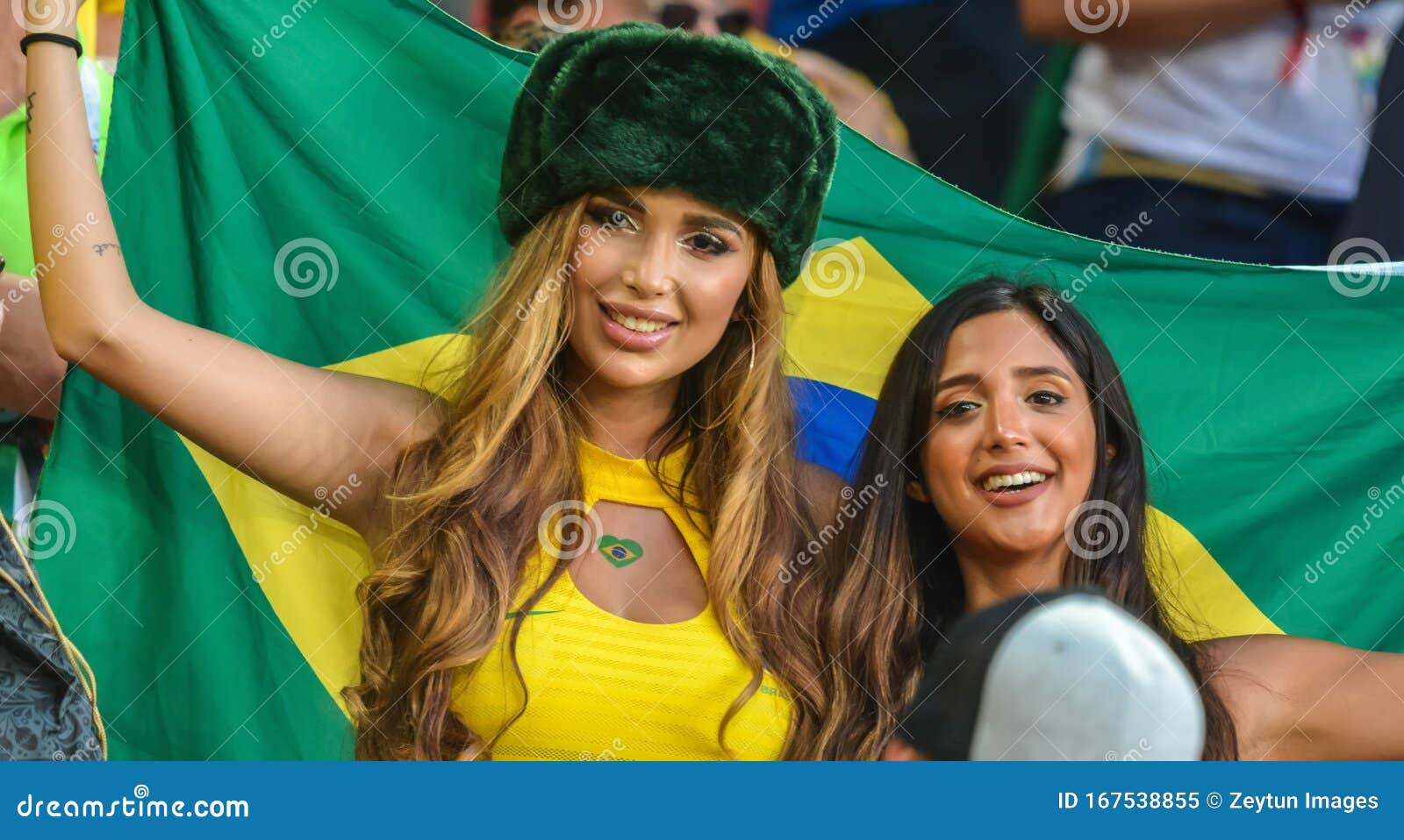 Beautiful Fan Girls From Brazil During Fifa World Cup 2018