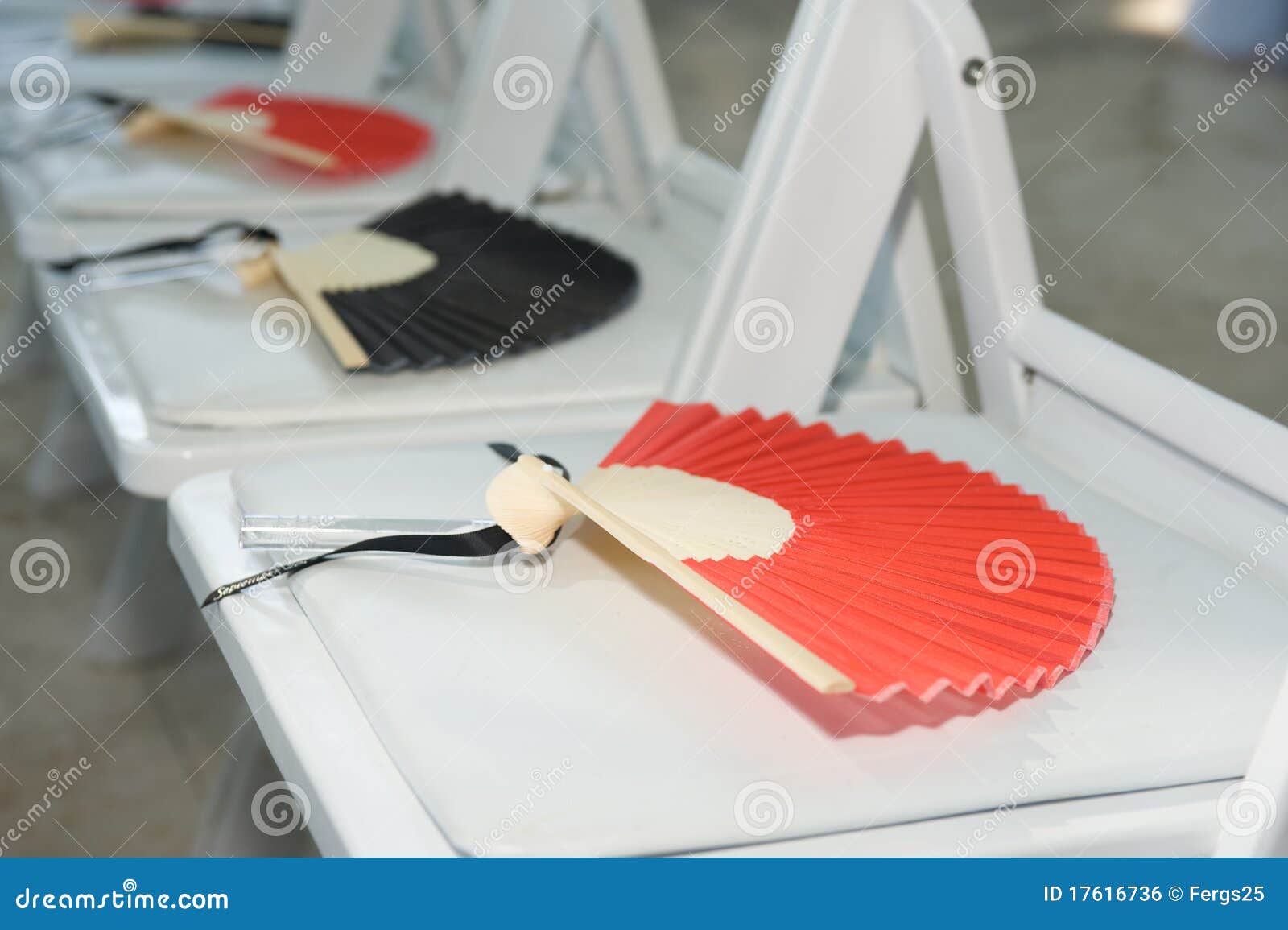 Beautiful fans stock photo. Image of outside, summer 17616736