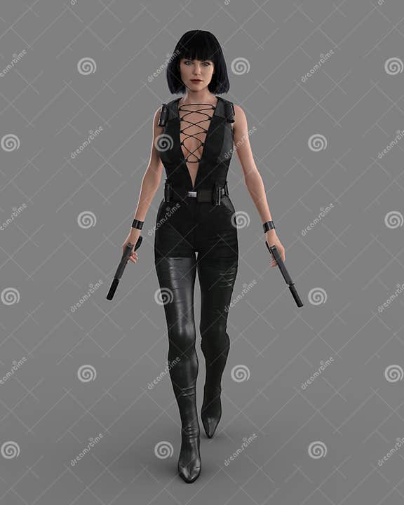 beautiful-fantasy-female-assassin-walkin