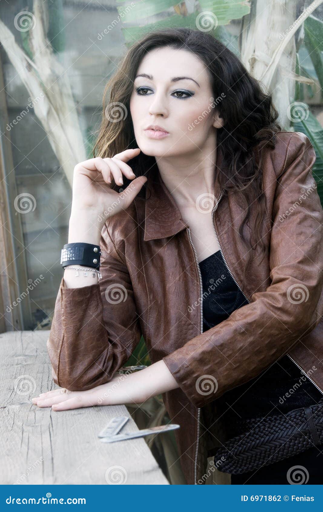 Beautiful fashion model stock photo. Image of beautiful - 6971862