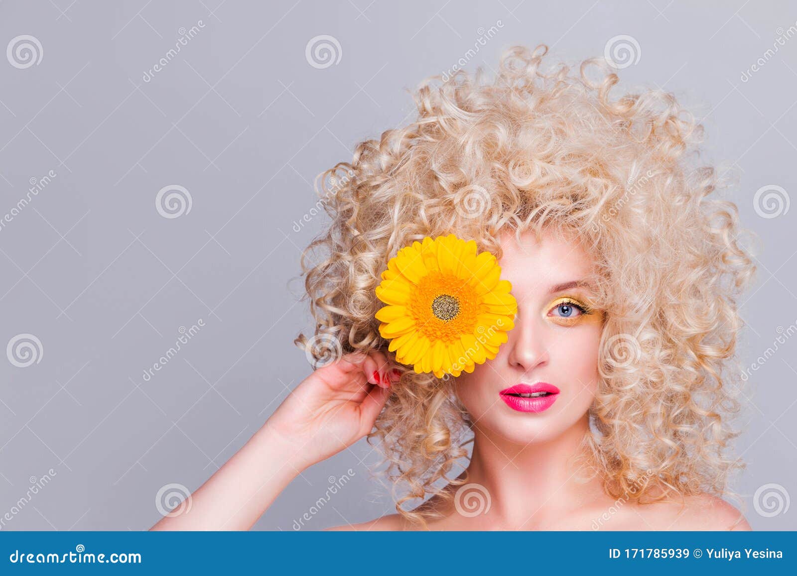 7. Blonde Curly Haired Toddler in a Sunflower Field - wide 8
