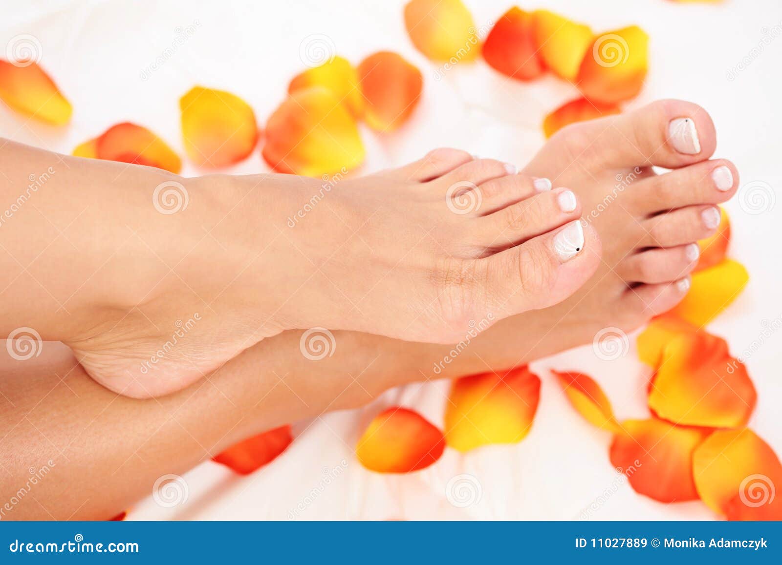 Beautiful feet stock image. Image of pleasure, caucasian - 11027889