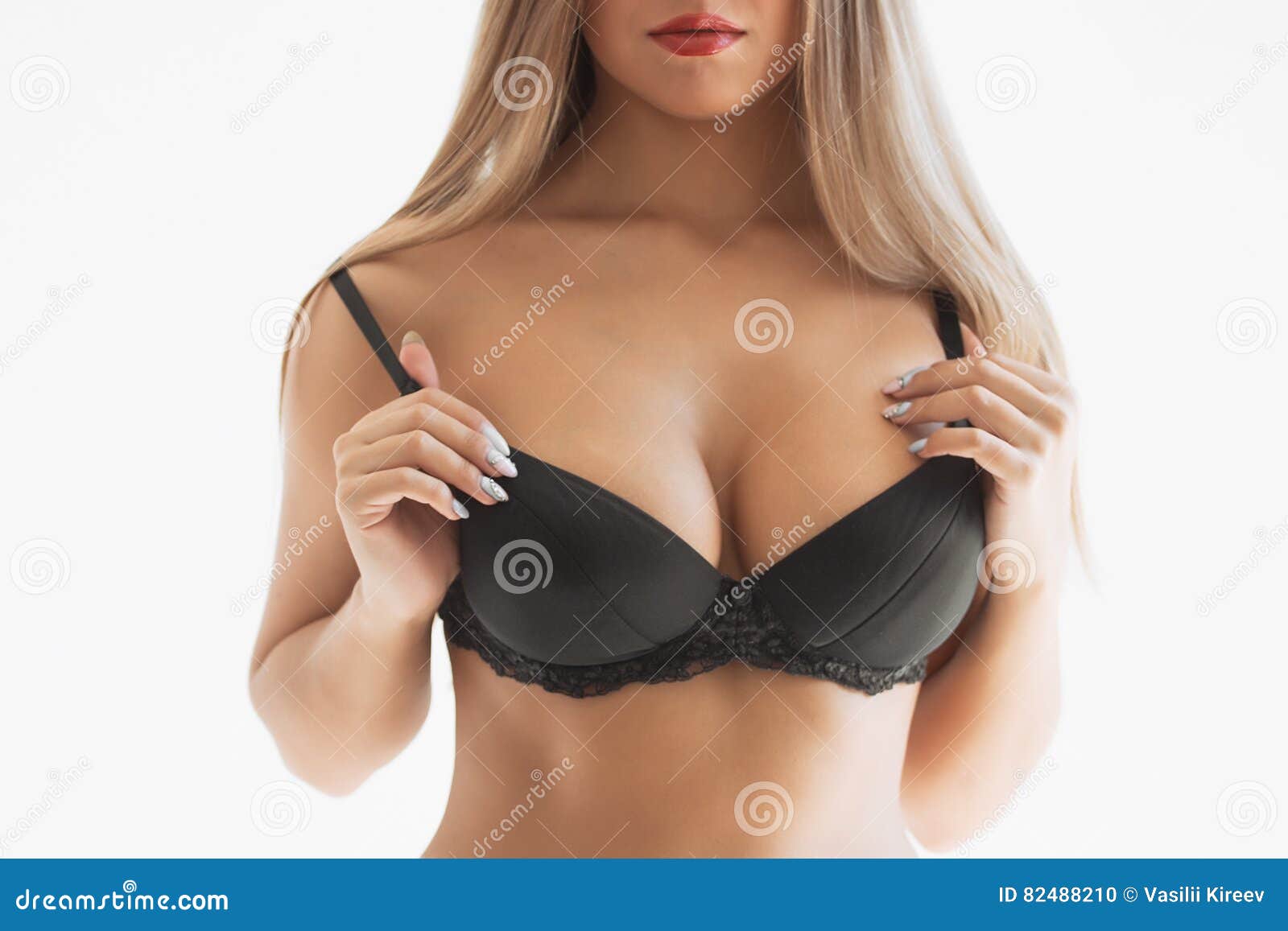 Beautiful Big Female Breasts In A Bra, Sexy Boobs. Advertisement Of A  Lingerie. Stock Photo, Picture and Royalty Free Image. Image 151875931.