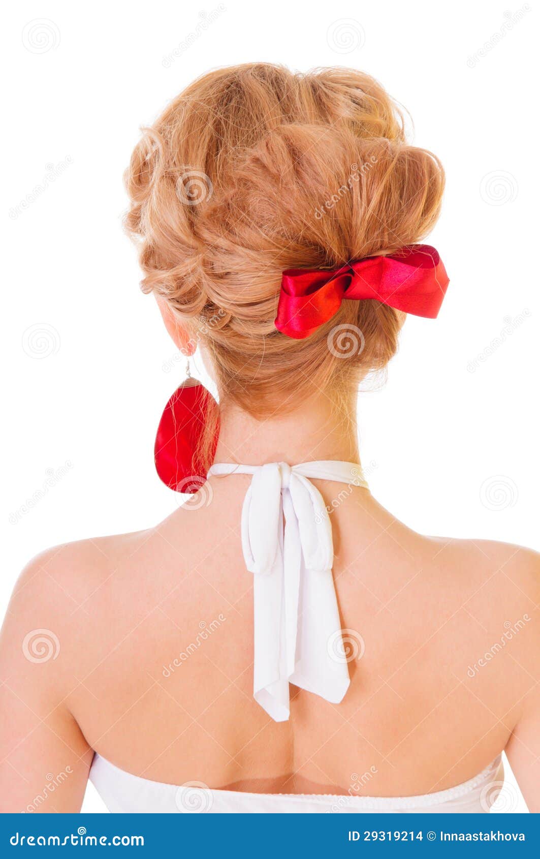 Beautiful female hairstyle stock photo. Image of passion 29319214