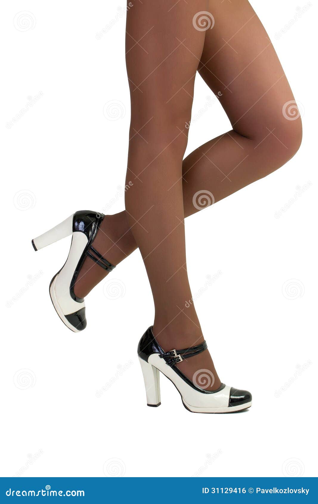 Beautiful female legs stock photo. Image of temptation - 31129416