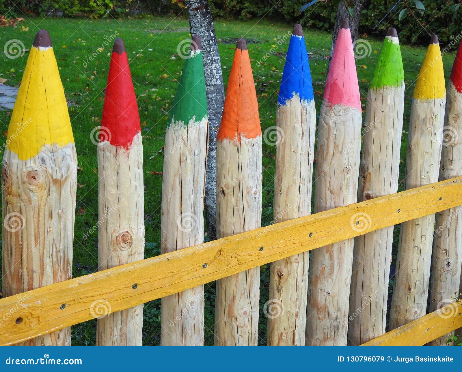 Lithuania Pencil / Handmade Big Wooden Pencils - Fence ...